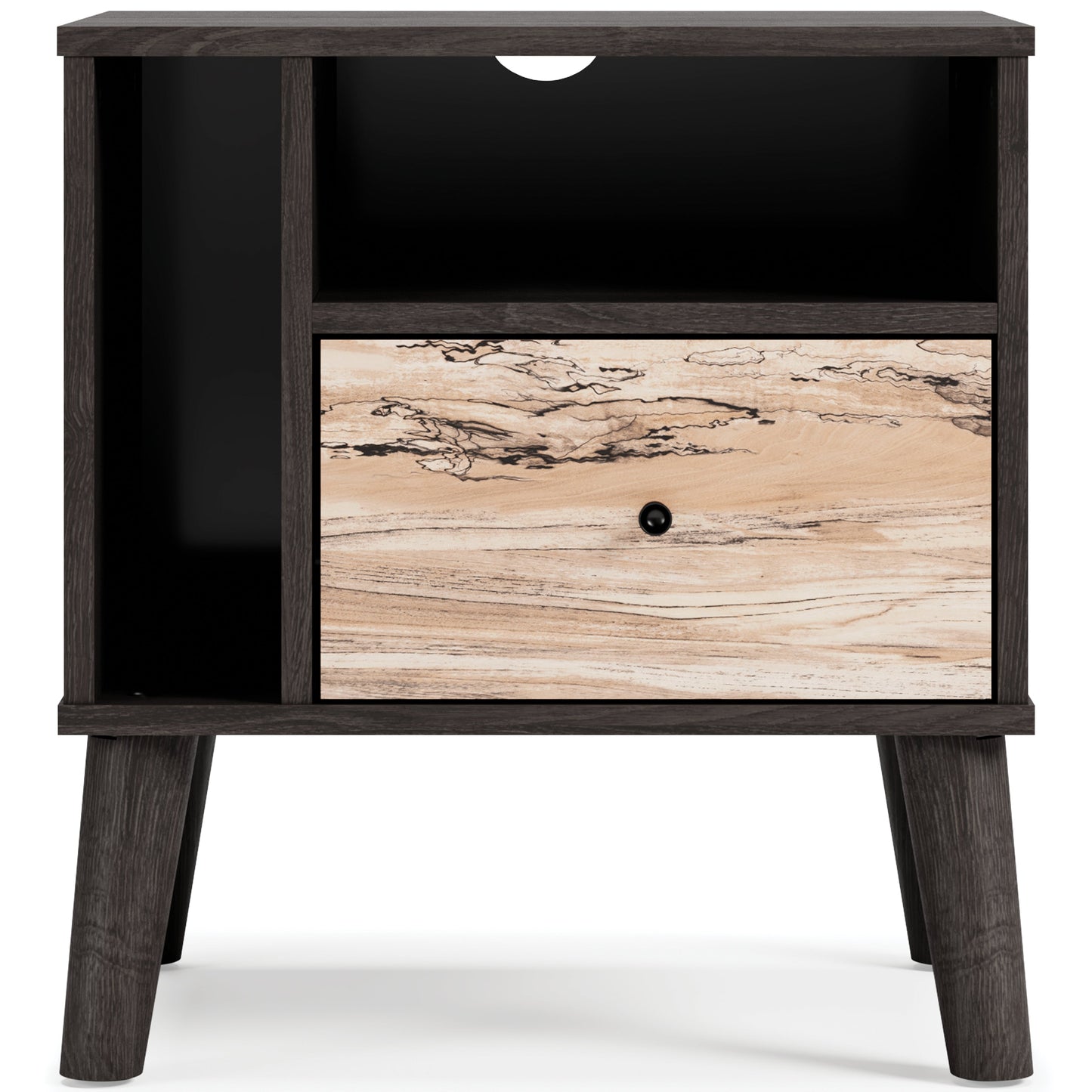 Piperton Brown/Charcoal Nightstand