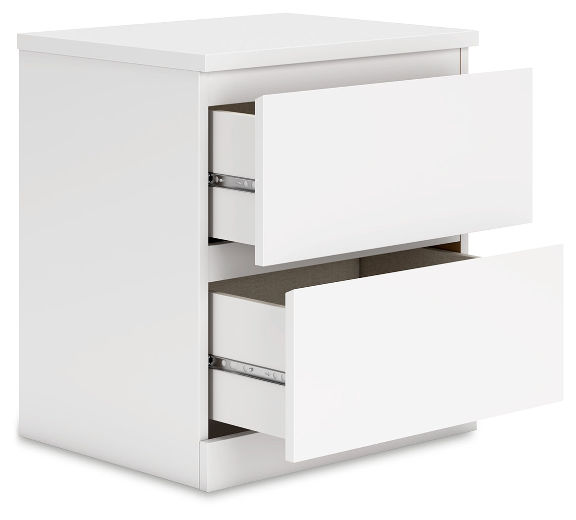 Onita White Nightstand