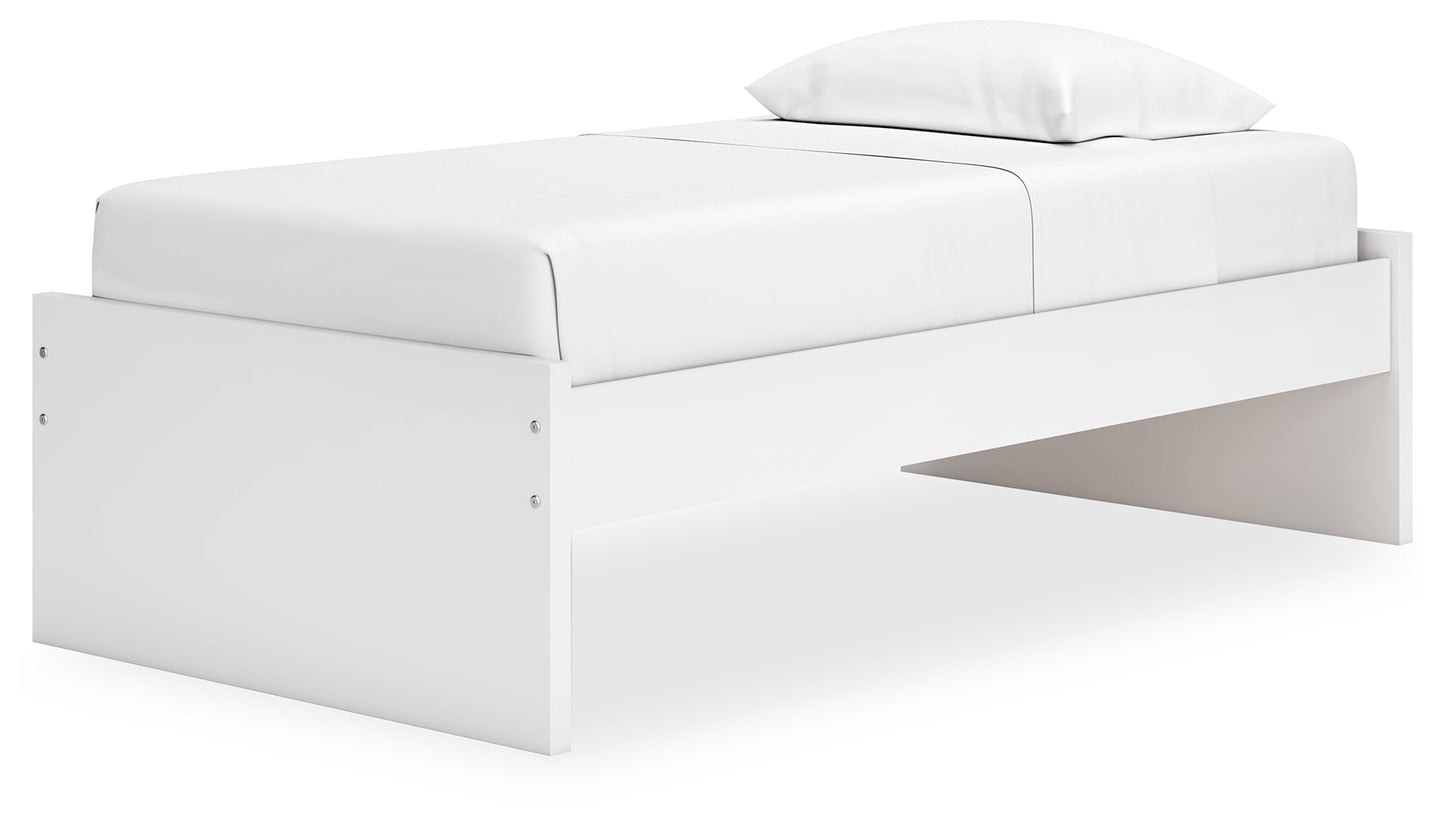 Onita White Twin Platform Bed