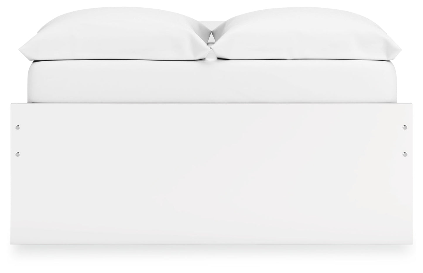 Onita White Full Platform Bed