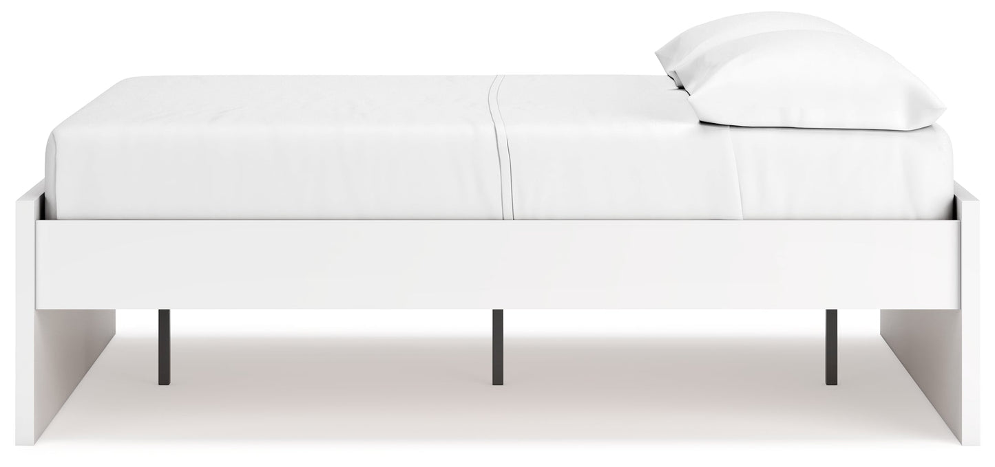 Onita White Full Platform Bed