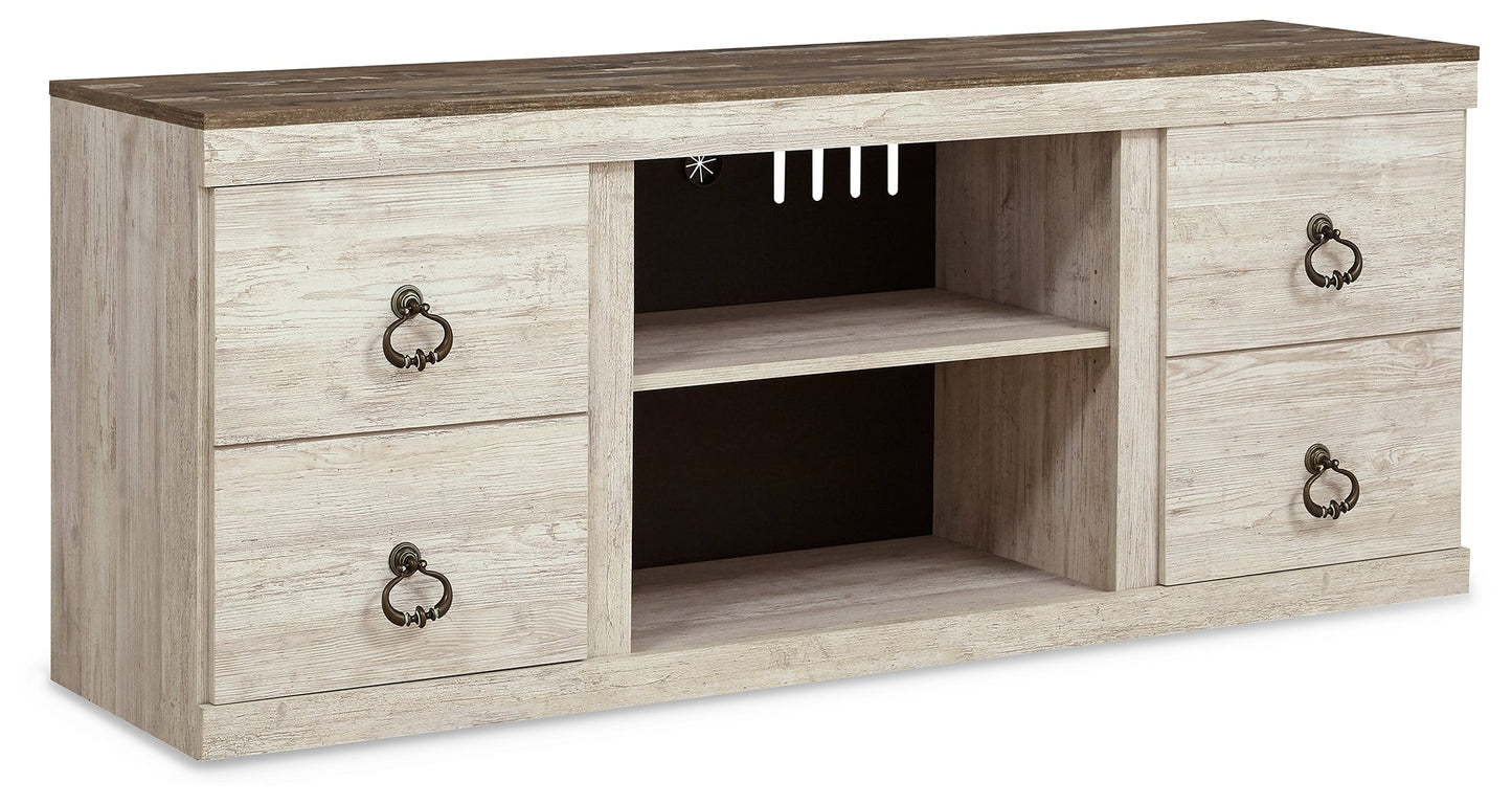 Willowton Whitewash 60" TV Stand