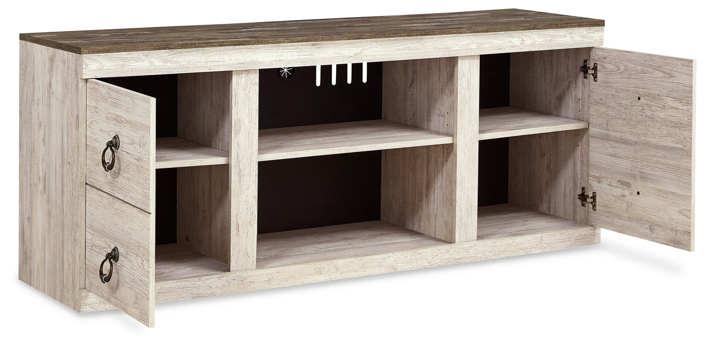 Willowton Whitewash 60" TV Stand