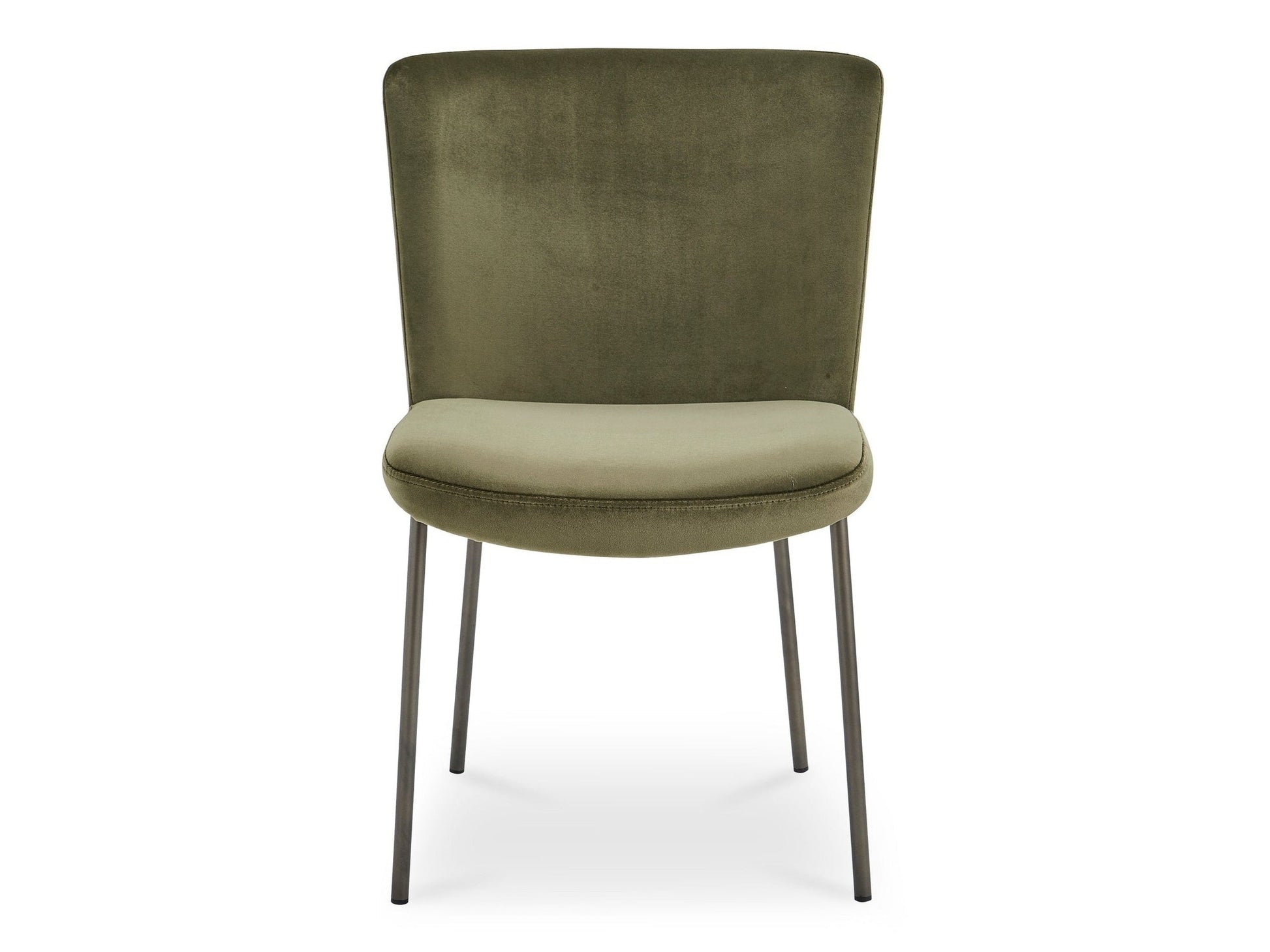 Early Green Dining Chair Mohair (Set of 2) - Ornate Home