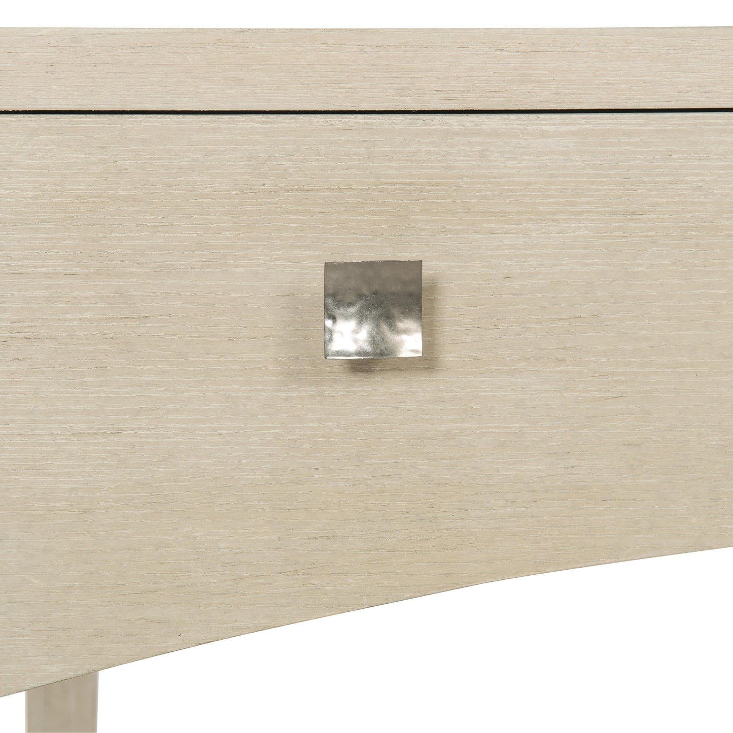 East Hampton Aged Silver/Cerused Linen Desk - Ornate Home