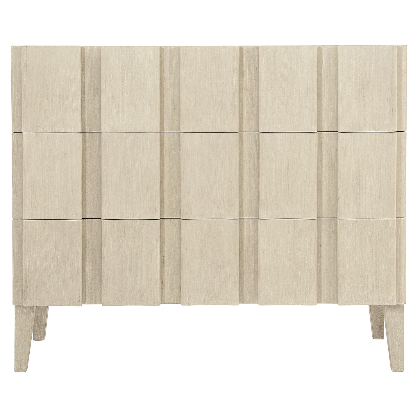 East Hampton Cerused Linen Drawer Chest - Ornate Home