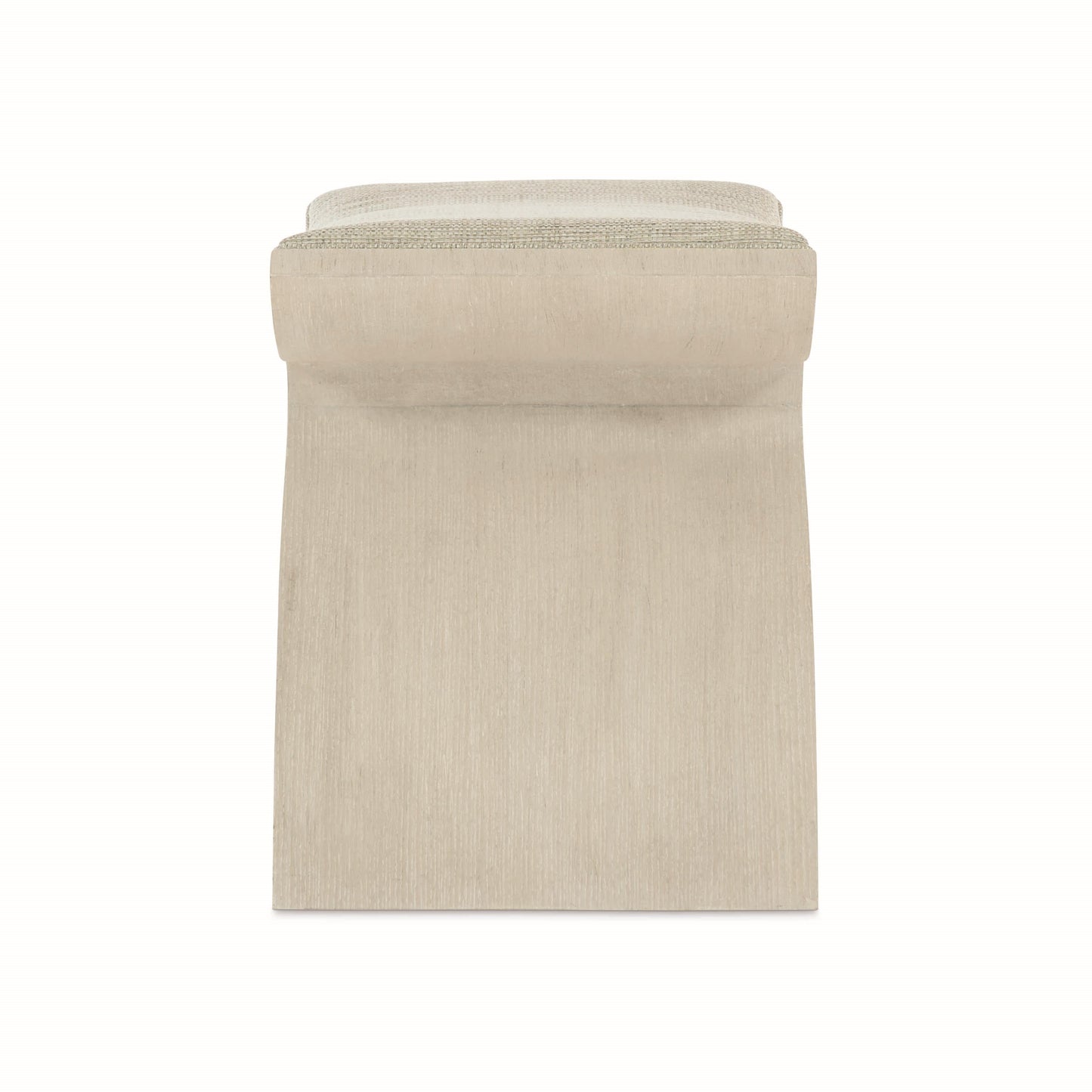 East Hampton Cerused Linen/Grey Bench - Ornate Home
