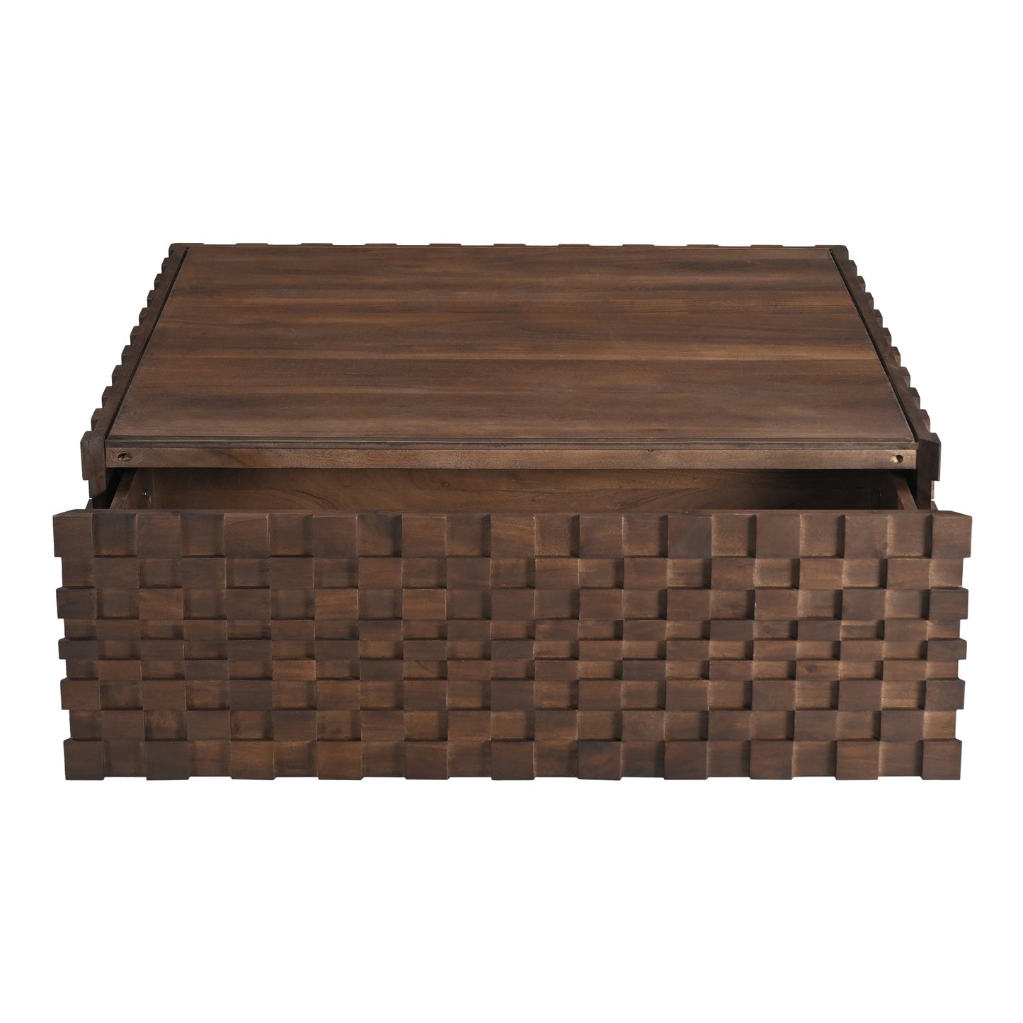 Easton Brown Storage Coffee Table - Ornate Home