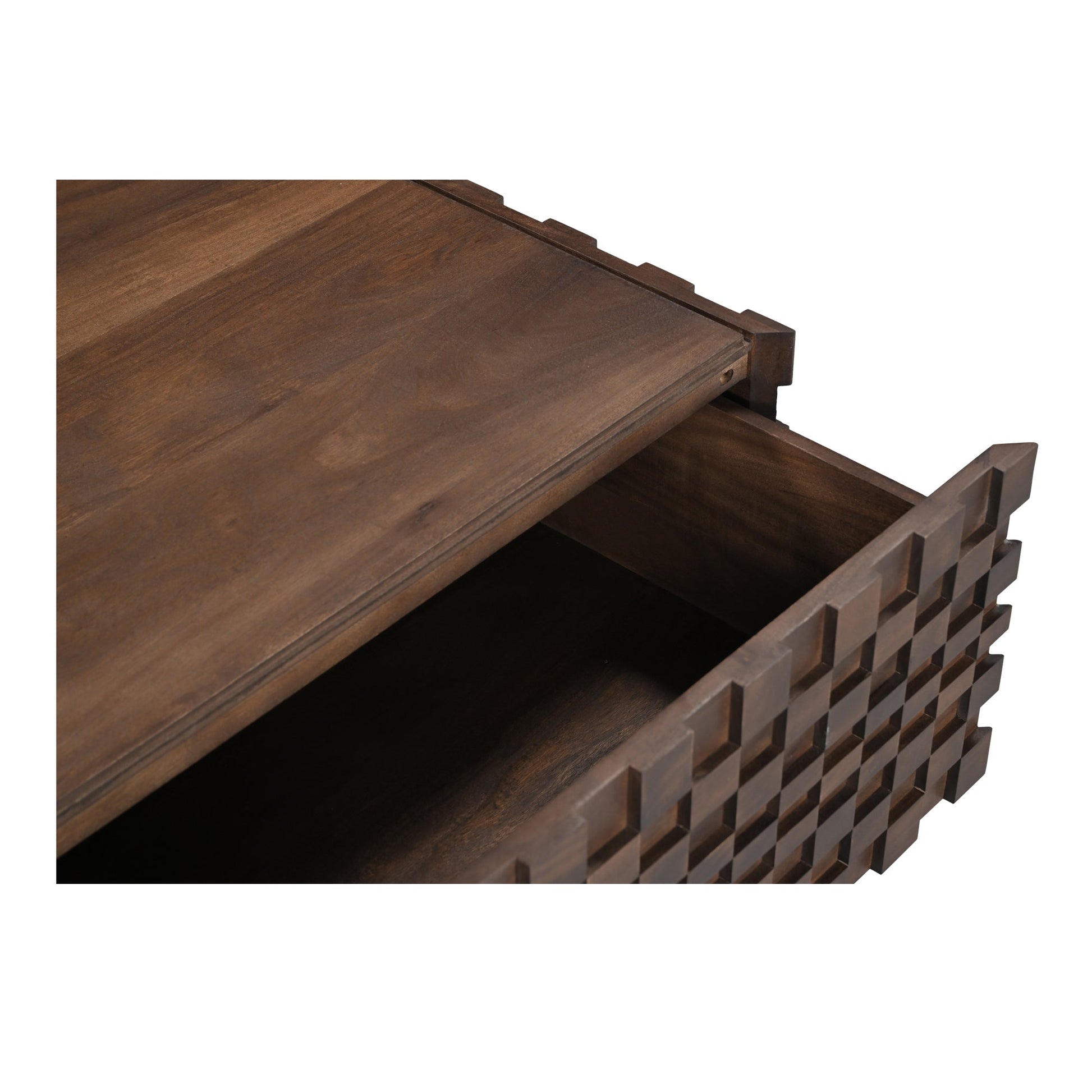 Easton Brown Storage Coffee Table - Ornate Home