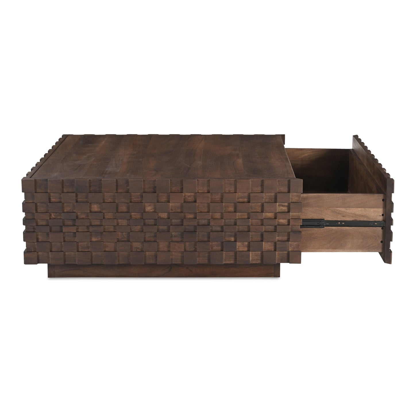 Easton Brown Storage Coffee Table - Ornate Home
