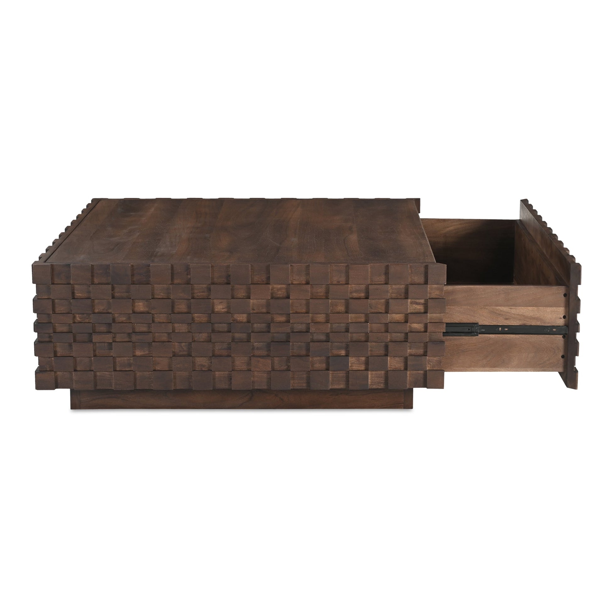 Easton Brown Storage Coffee Table - Ornate Home