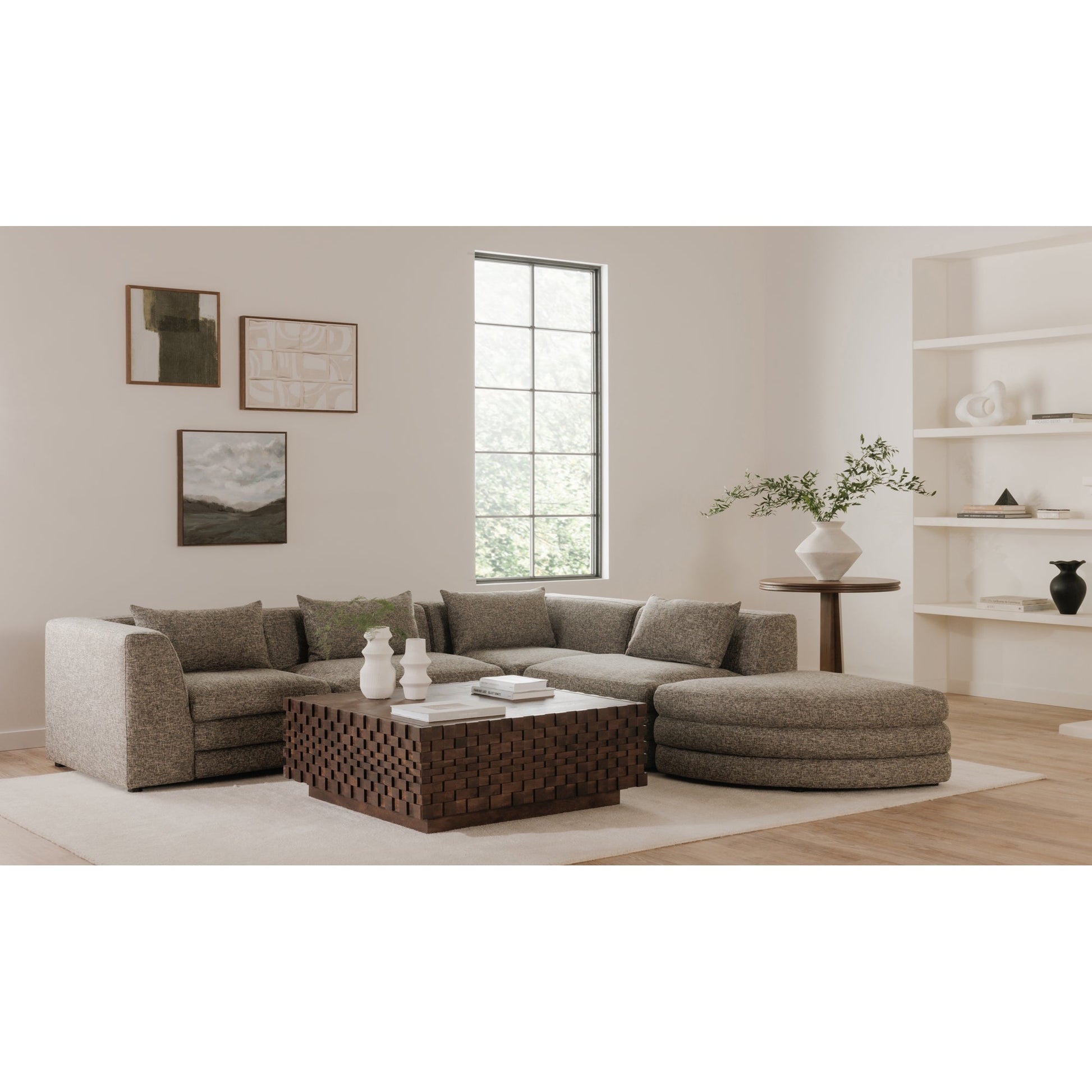 Easton Brown Storage Coffee Table - Ornate Home