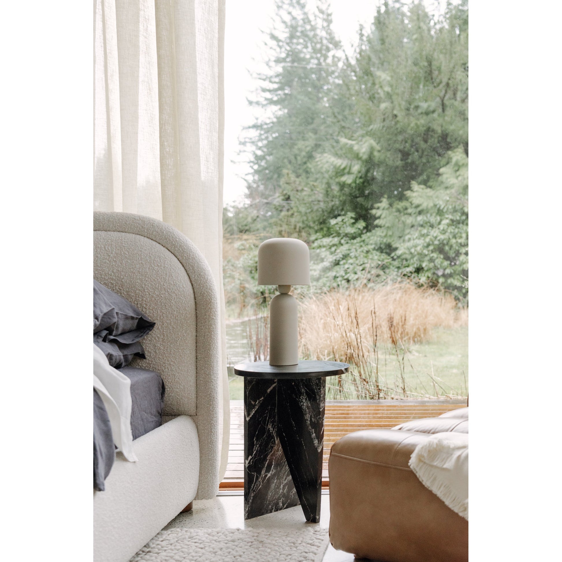 Echo Cream Lamp - Ornate Home