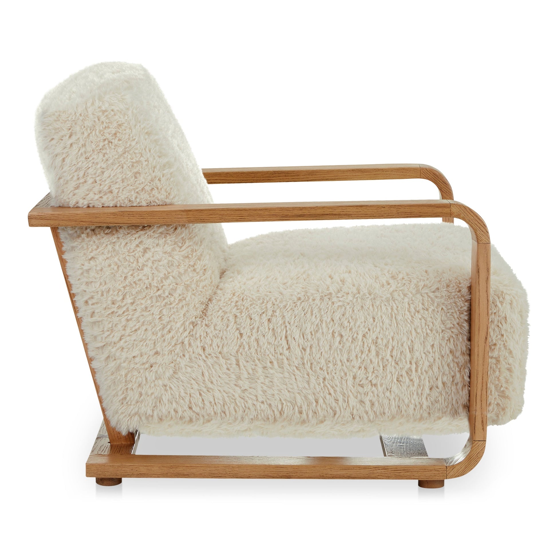 Eckersley Cream Lounge Chair - Ornate Home