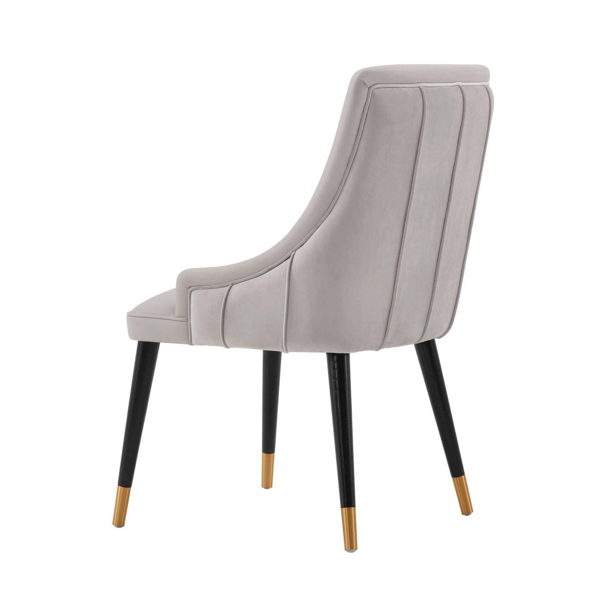 Eda Dining Chair in Grey (set of 2) - Ornate Home