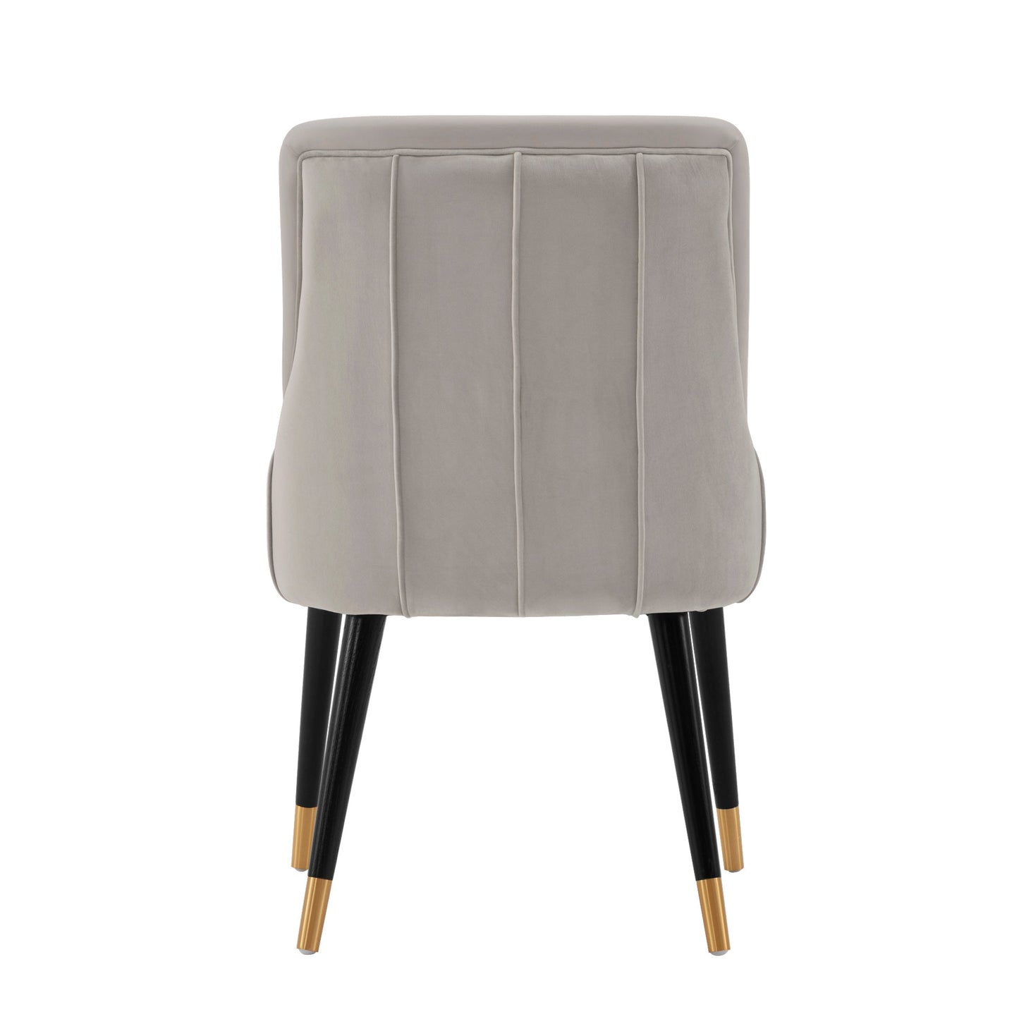 Eda Dining Chair in Grey (set of 2) - Ornate Home