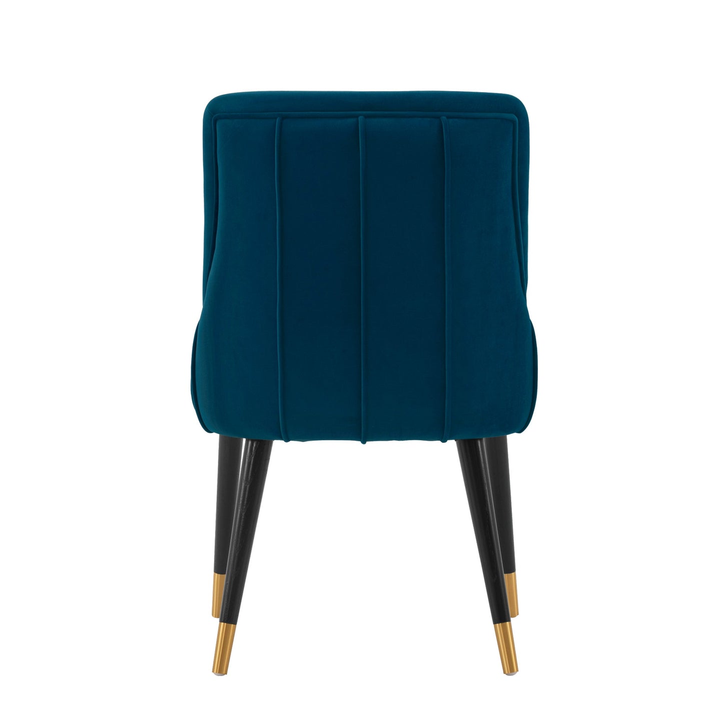 Eda Dining Chair in Midnight Blue (set of 2) - Ornate Home