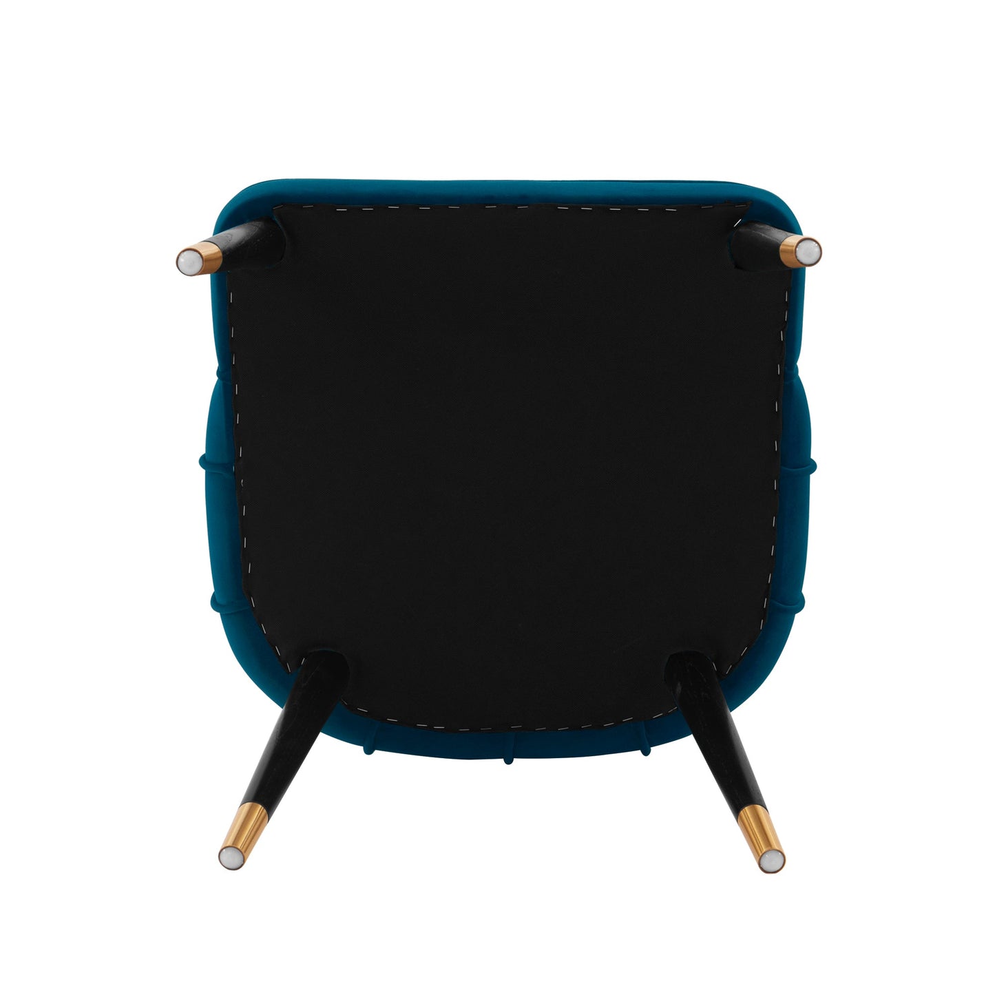 Eda Dining Chair in Midnight Blue (set of 2) - Ornate Home