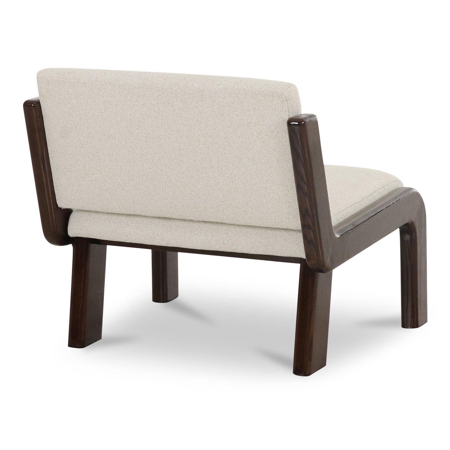 Edie Flecked Ivory Accent Chair - Ornate Home
