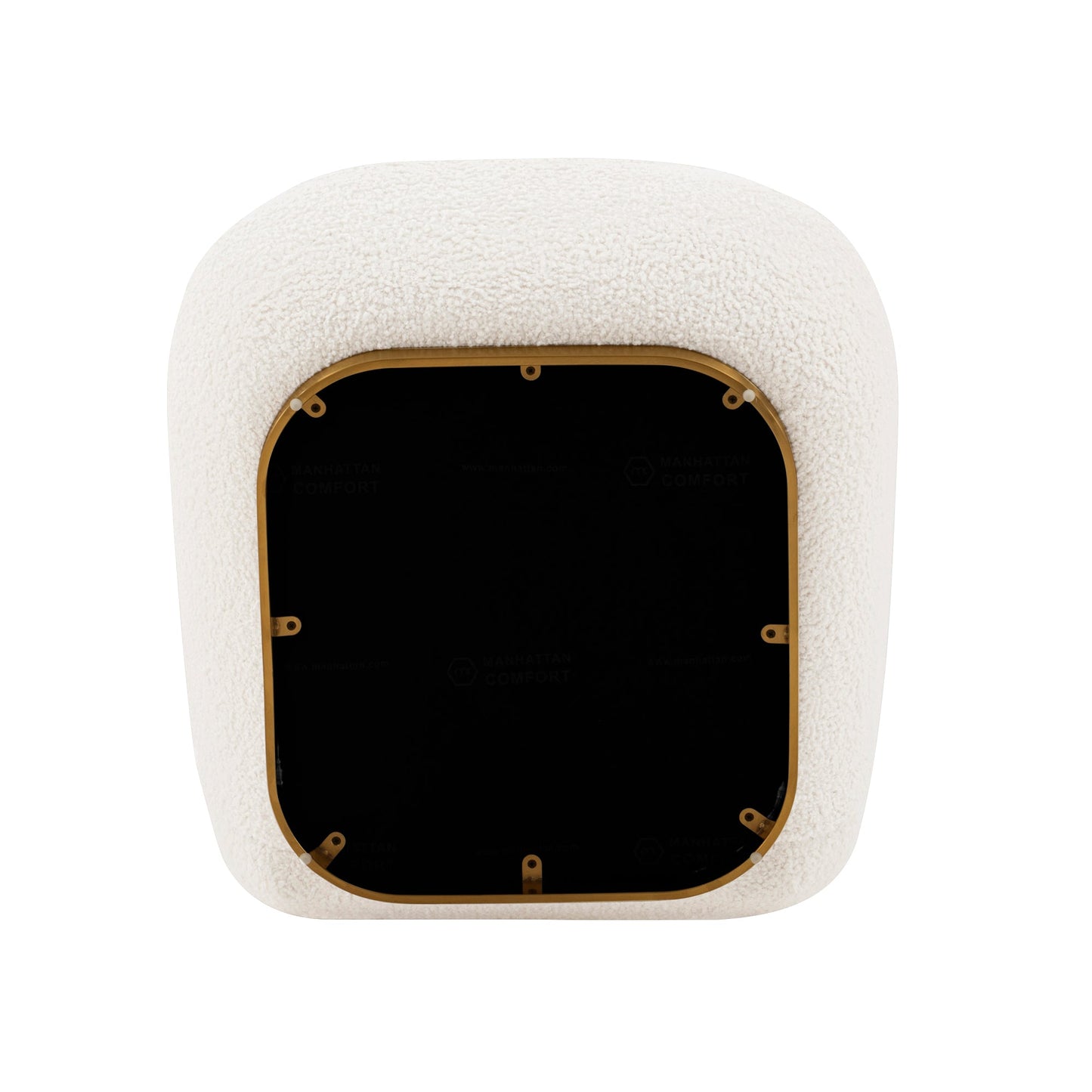 Edina Accent Chair in White - Ornate Home