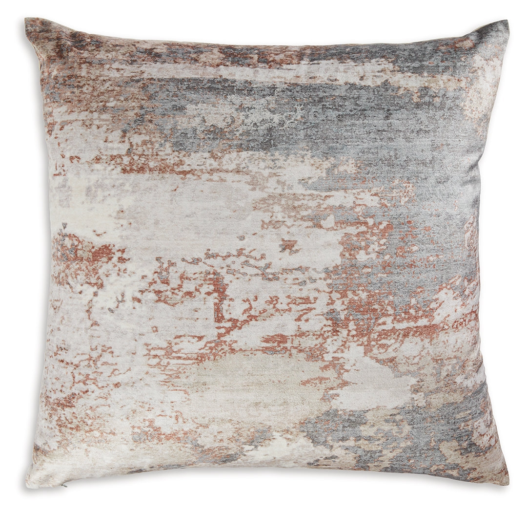 Edinfielders Cream/Gray/Rust Pillow- Viva Furn