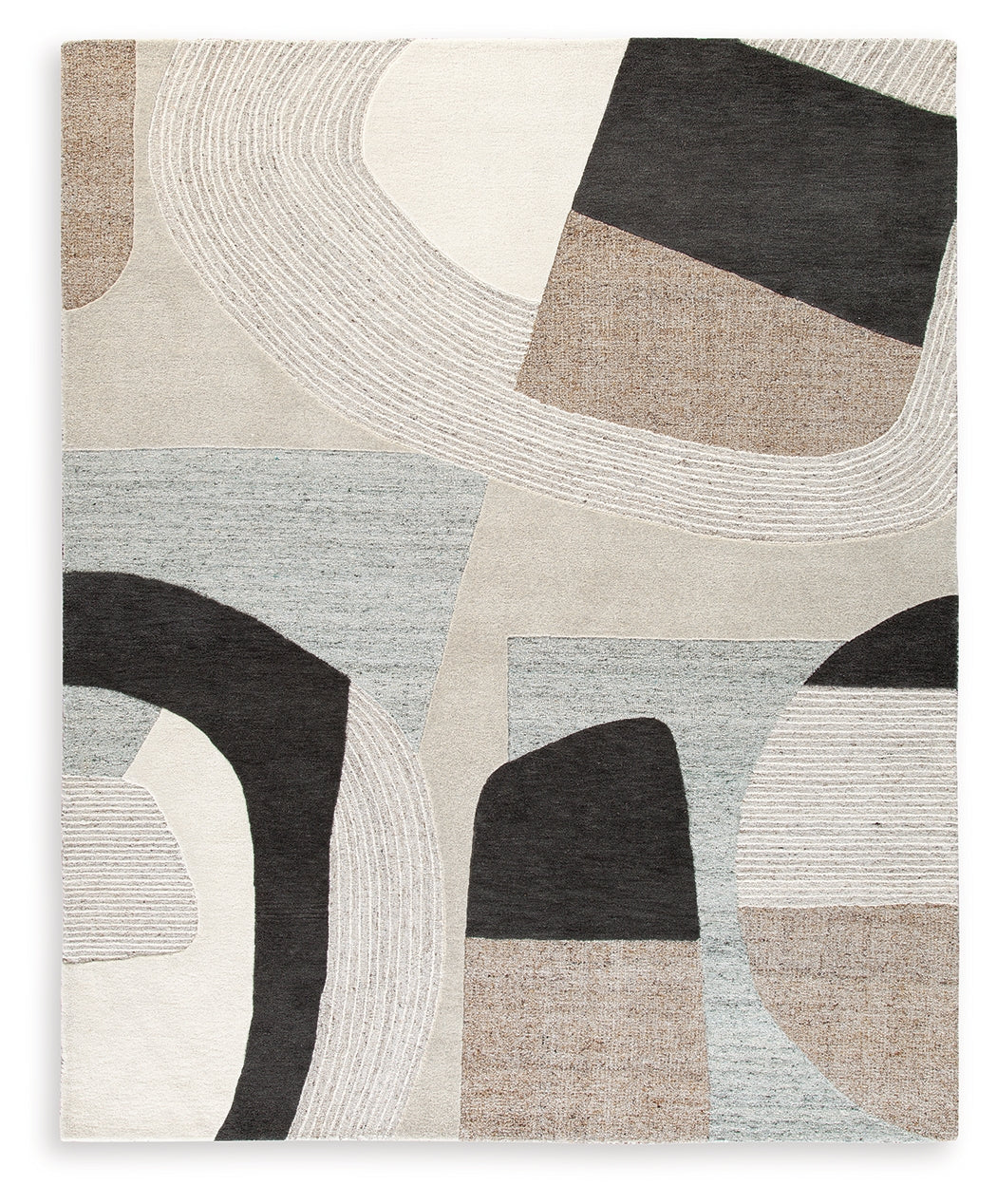 Edrickhill Grayish Teal/Taupe/Cream 8' x 10' Rug- Viva Furn