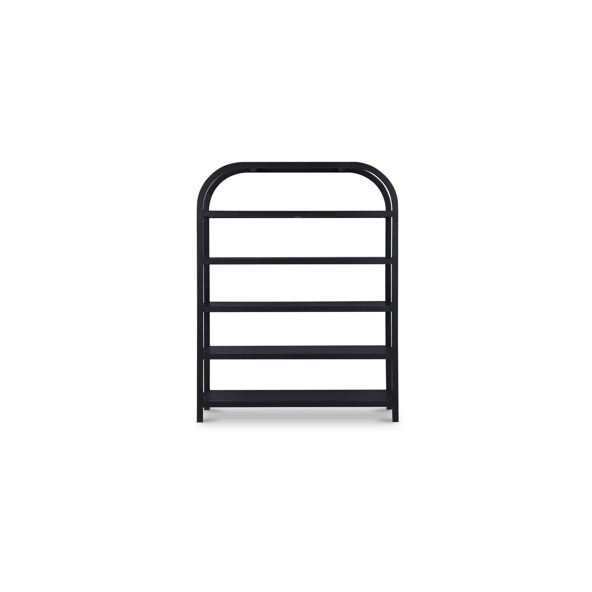 Eero Black Large Bookcase - Ornate Home