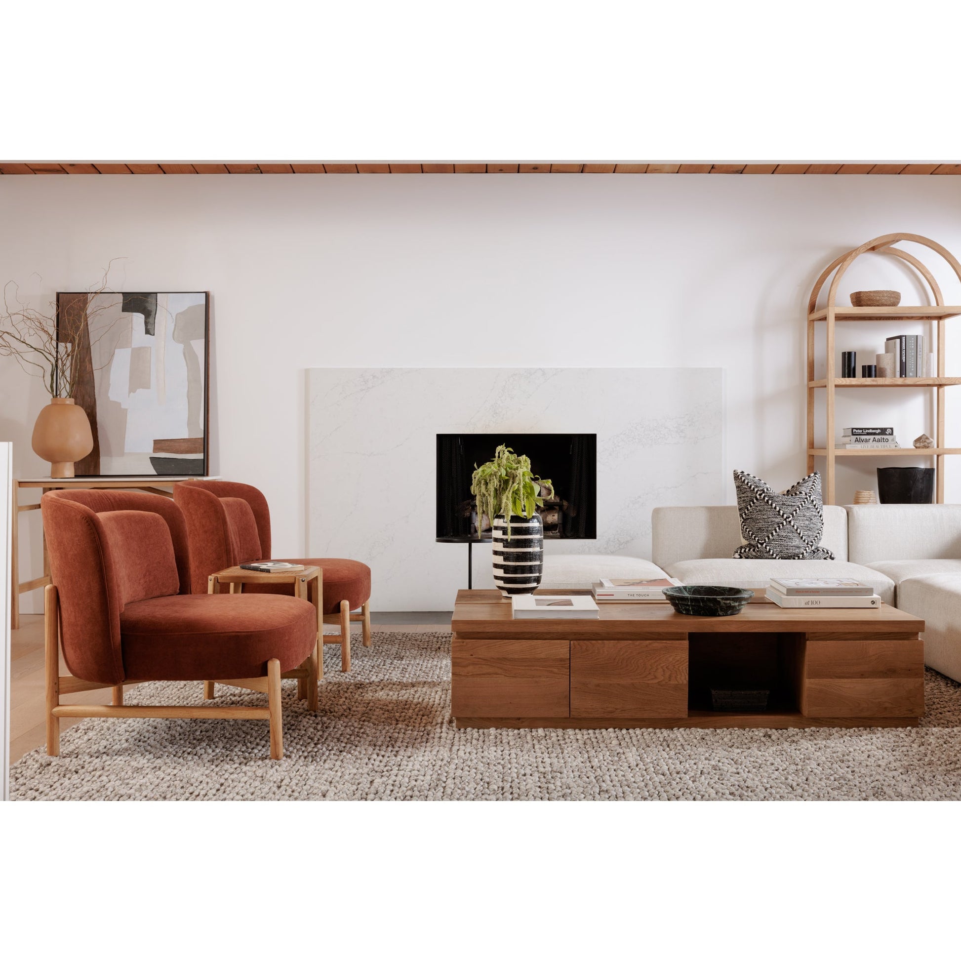 Eero Natural Bookcase - Ornate Home