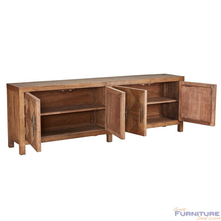 Elani Brown Sideboard - Ornate Home