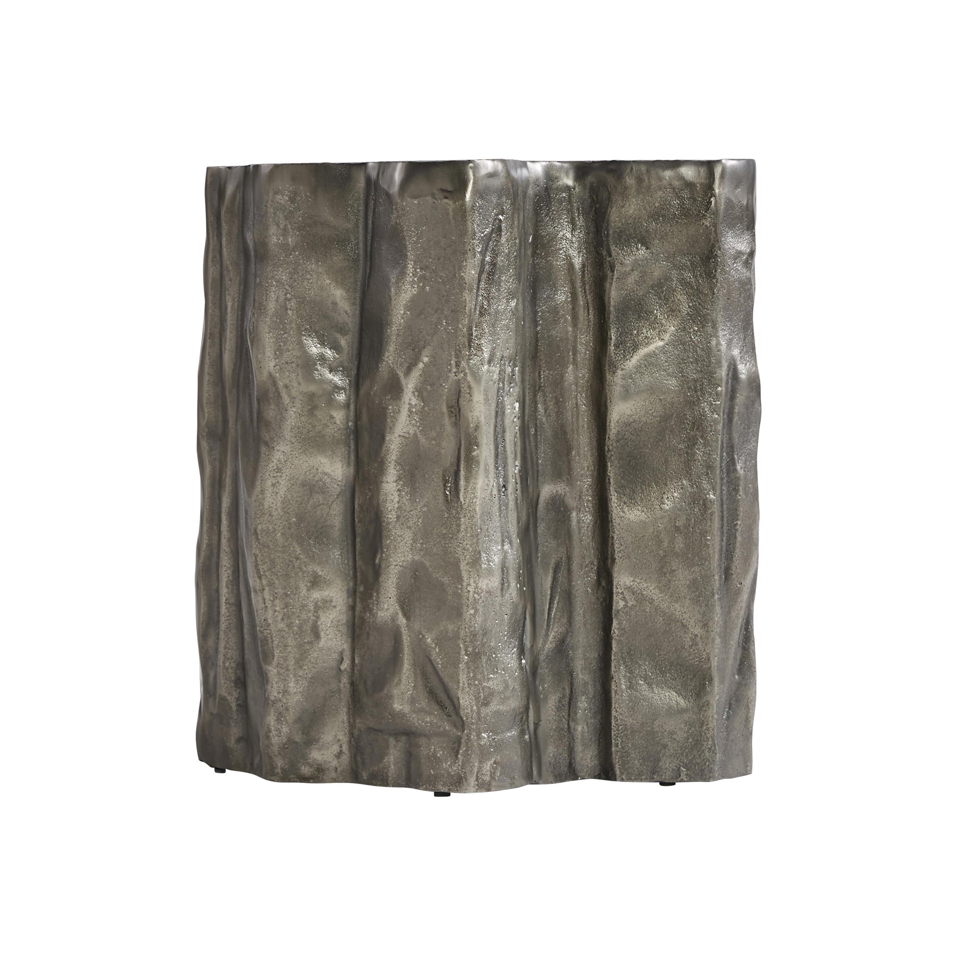 Elba Graphite Outdoor Accent Table - Ornate Home
