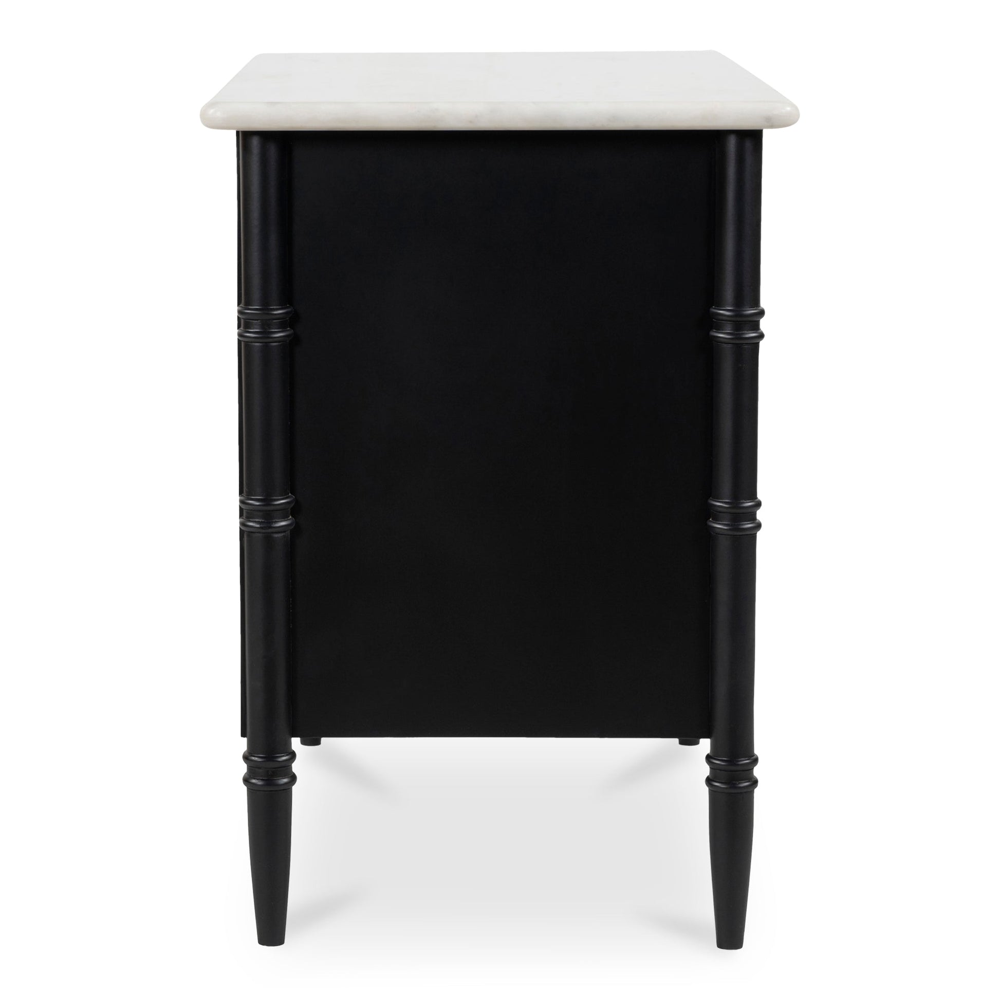 Eleanor Black Nightstand - Ornate Home