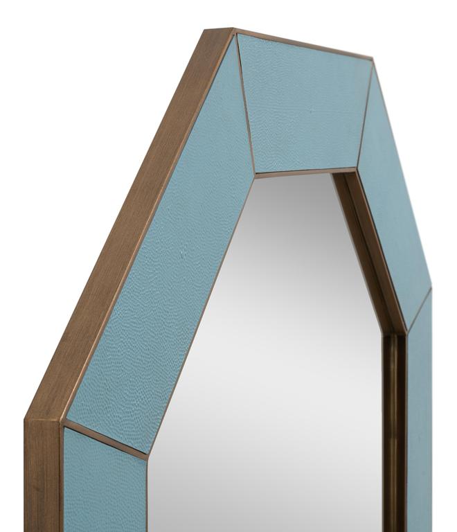 Eleanor Blue Mirror - Ornate Home