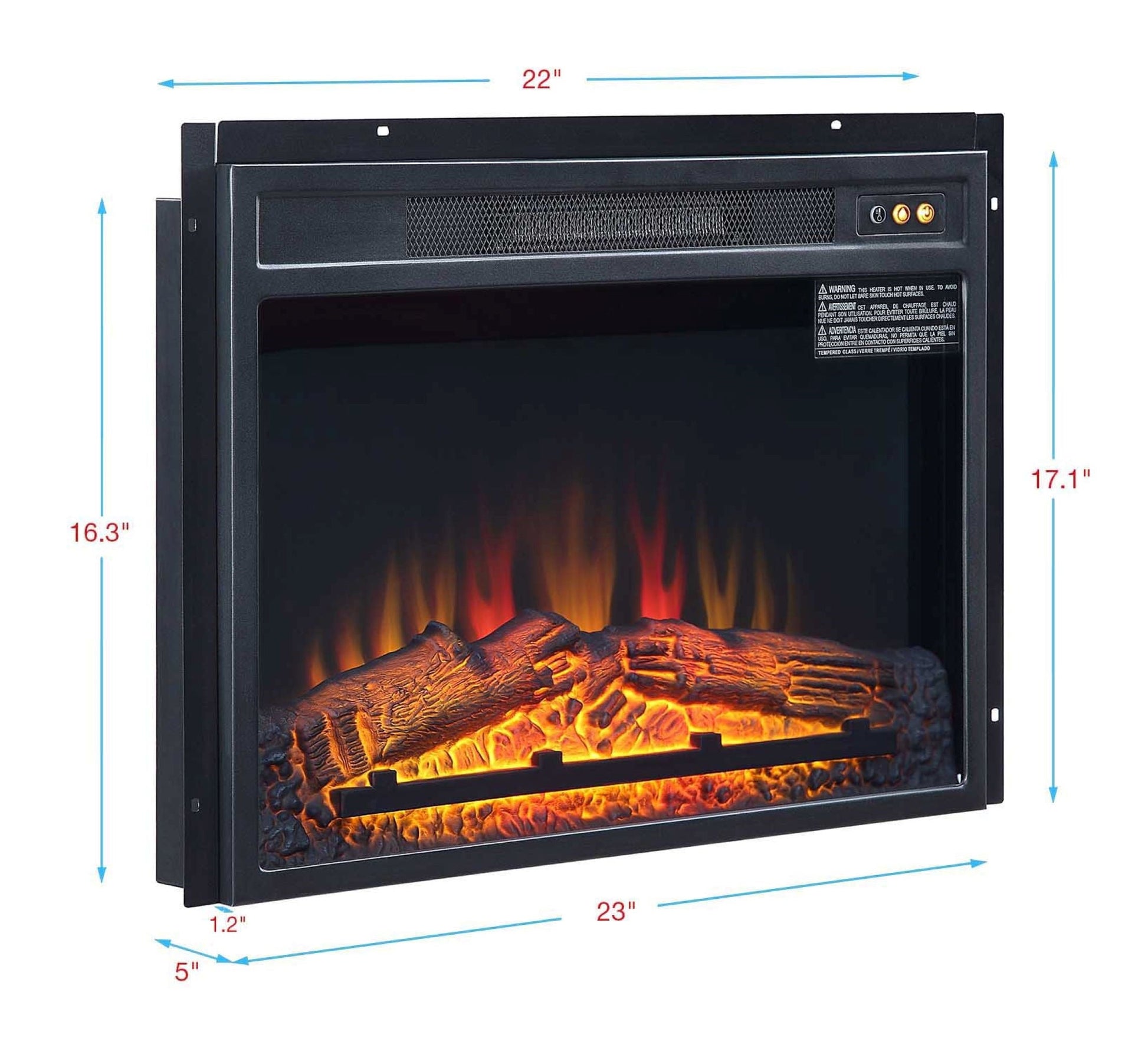 Electric Fireplace - Ornate Home
