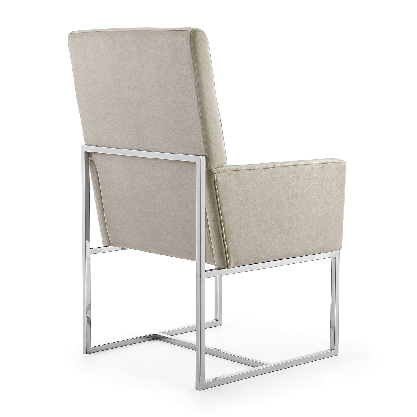 Element Dining Armchair in Champagne (set of 2) - Ornate Home