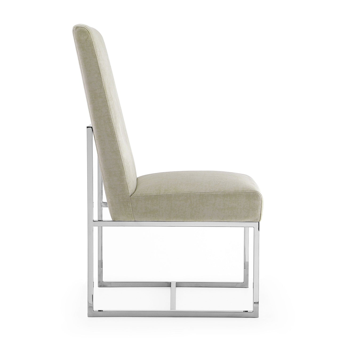 Element Velvet Dining Chair in Champagne - Ornate Home