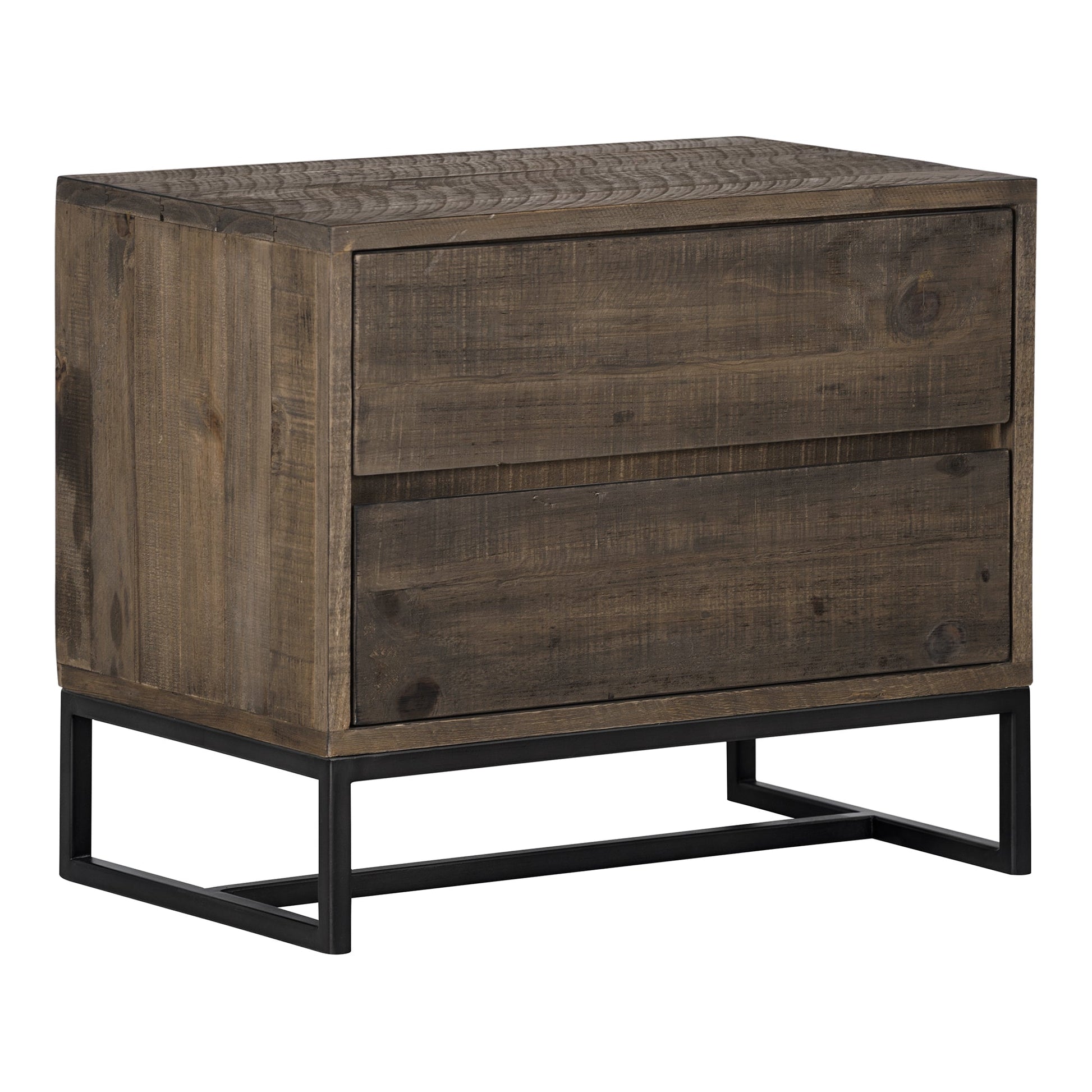 Elena Light Brown Nightstand - Ornate Home