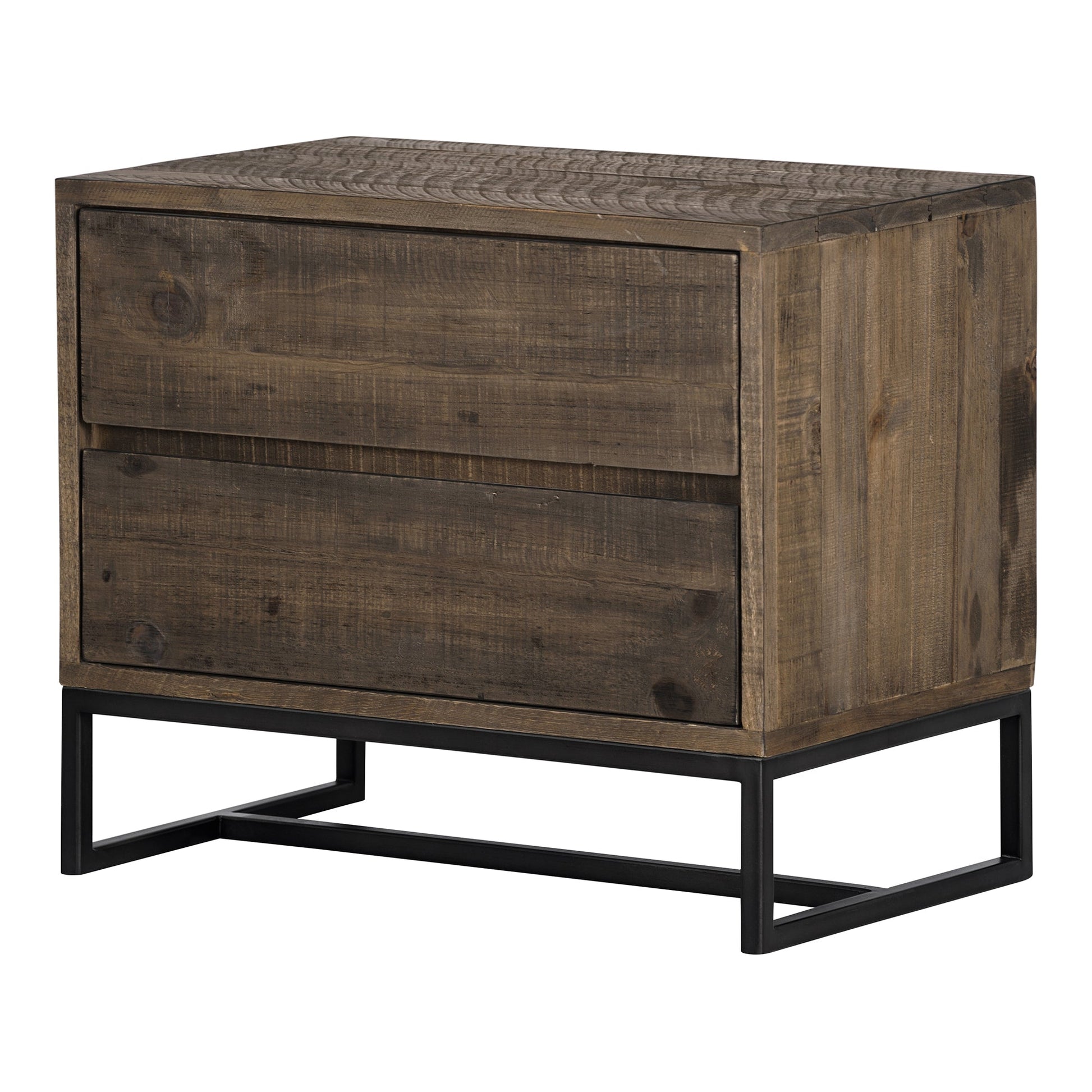 Elena Light Brown Nightstand - Ornate Home