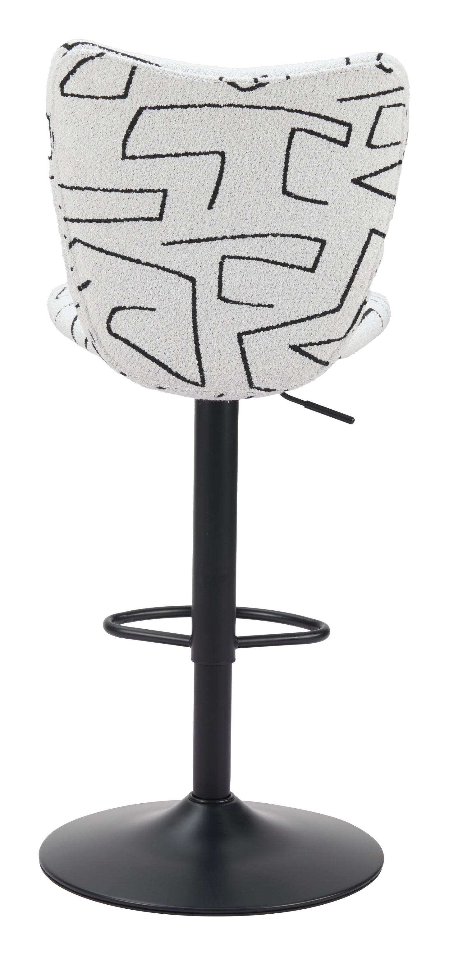 Elevate White Barstool (Set of 2) - Ornate Home