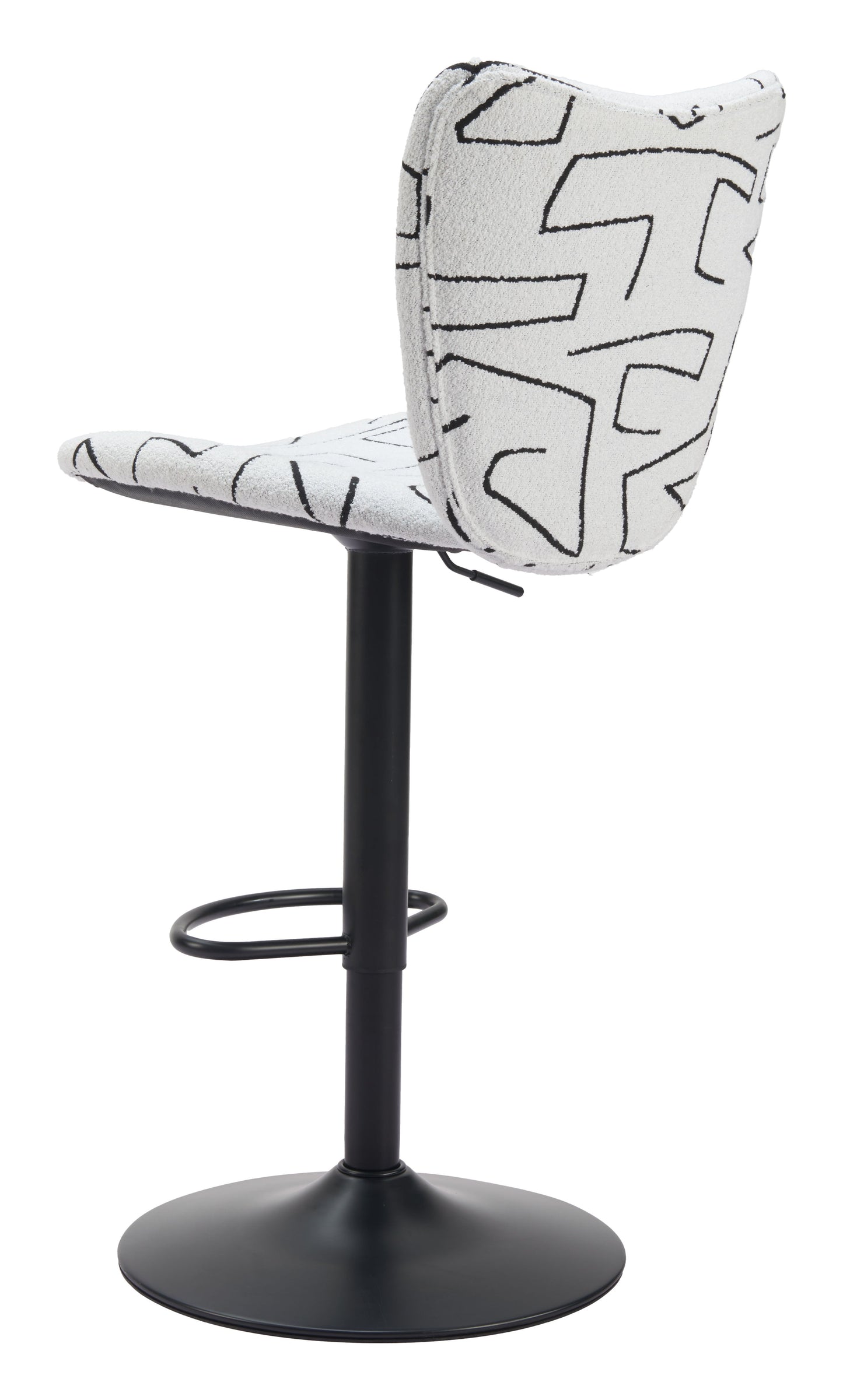 Elevate White Barstool (Set of 2) - Ornate Home