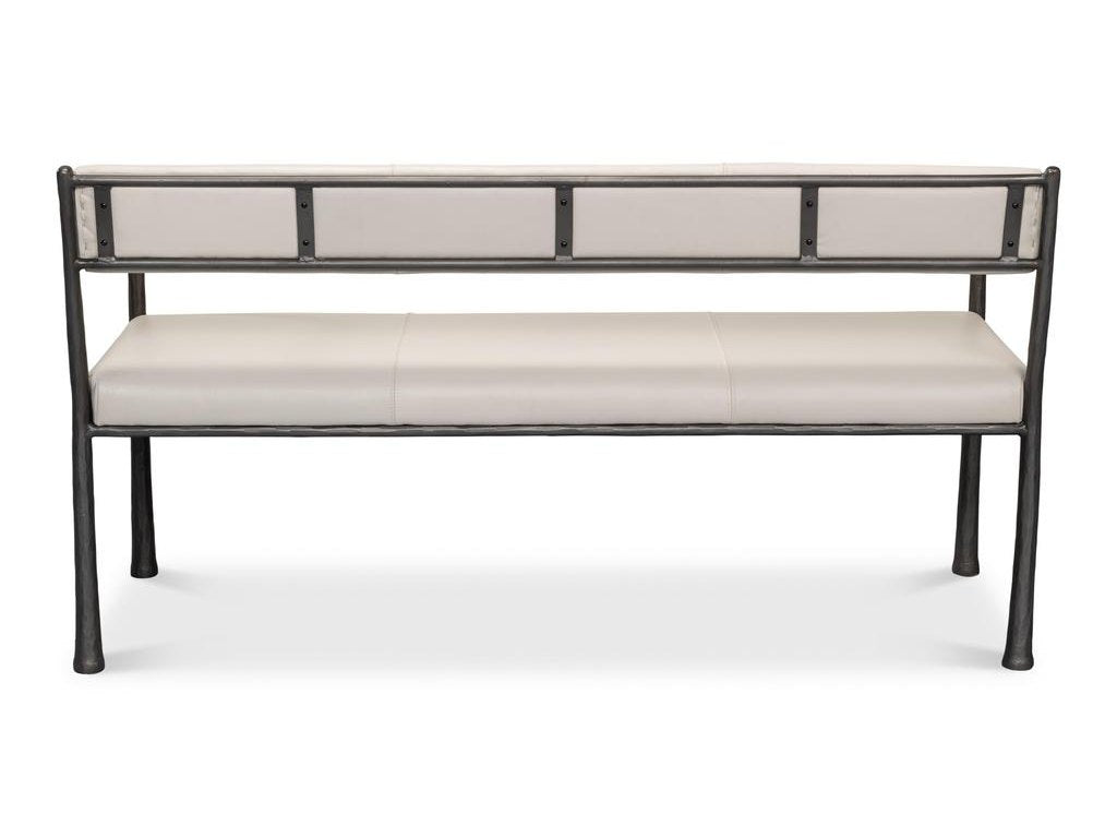 Eliana White Bench - Ornate Home
