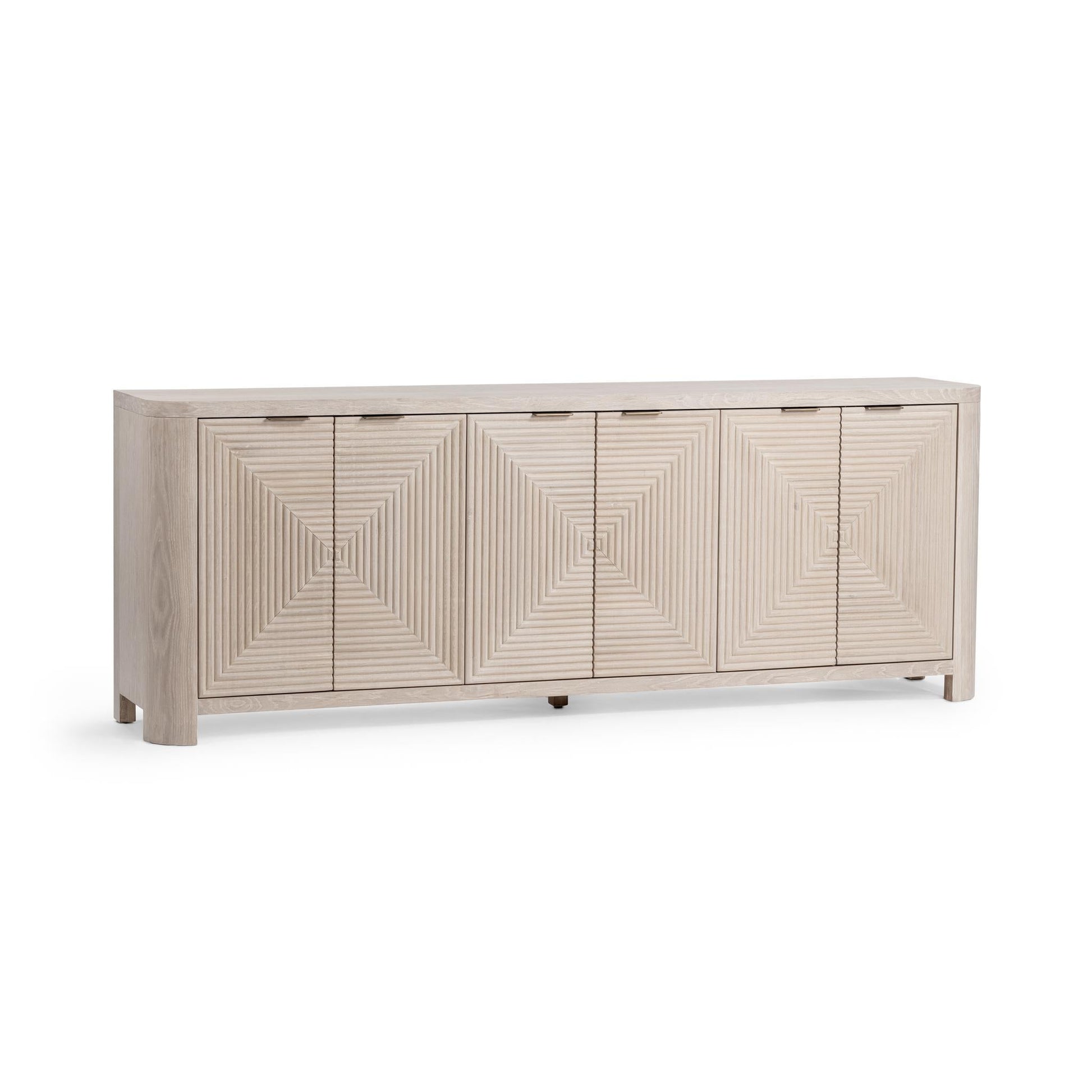 Elina Vanilla Grove 6 Door Cabinet - Ornate Home