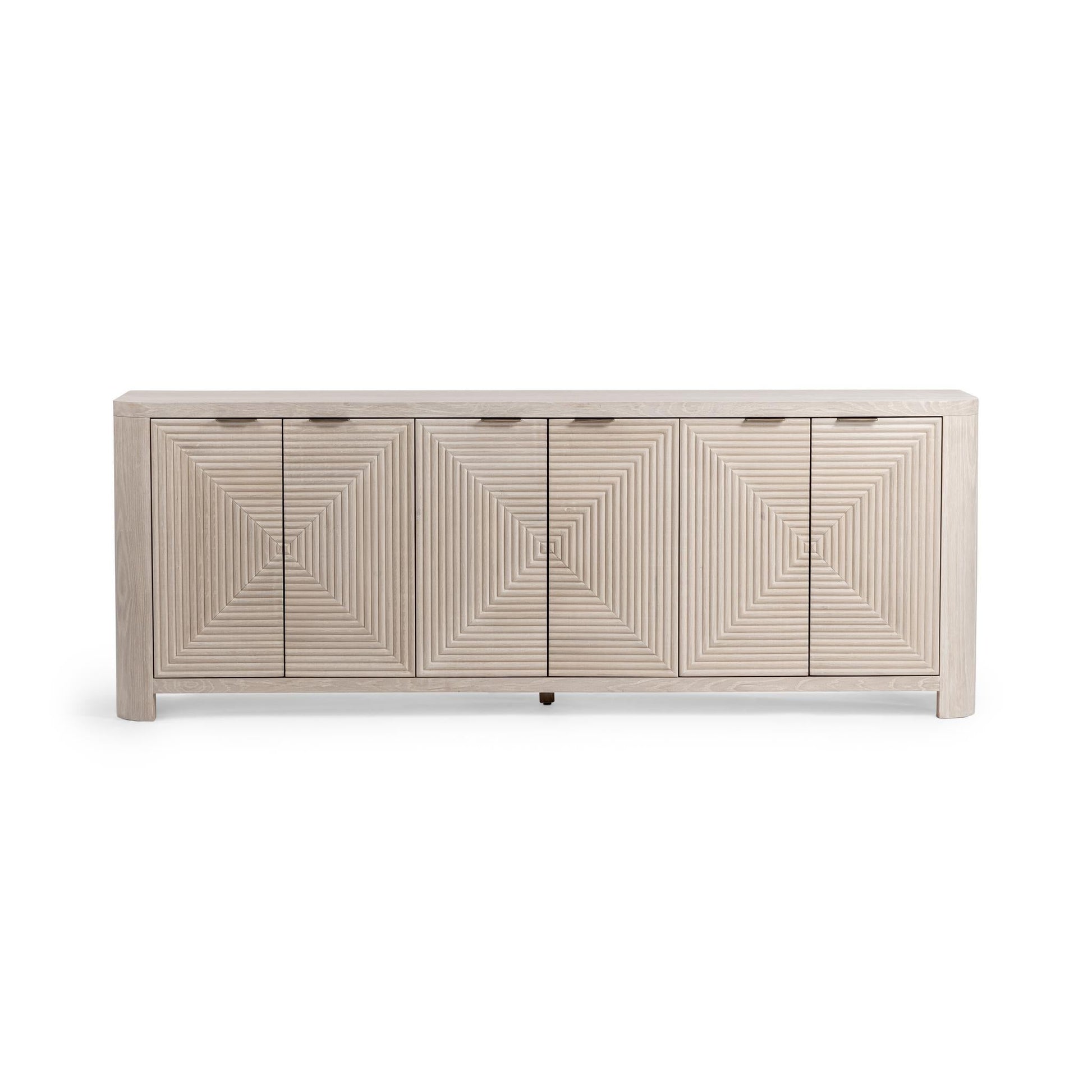 Elina Vanilla Grove 6 Door Cabinet - Ornate Home