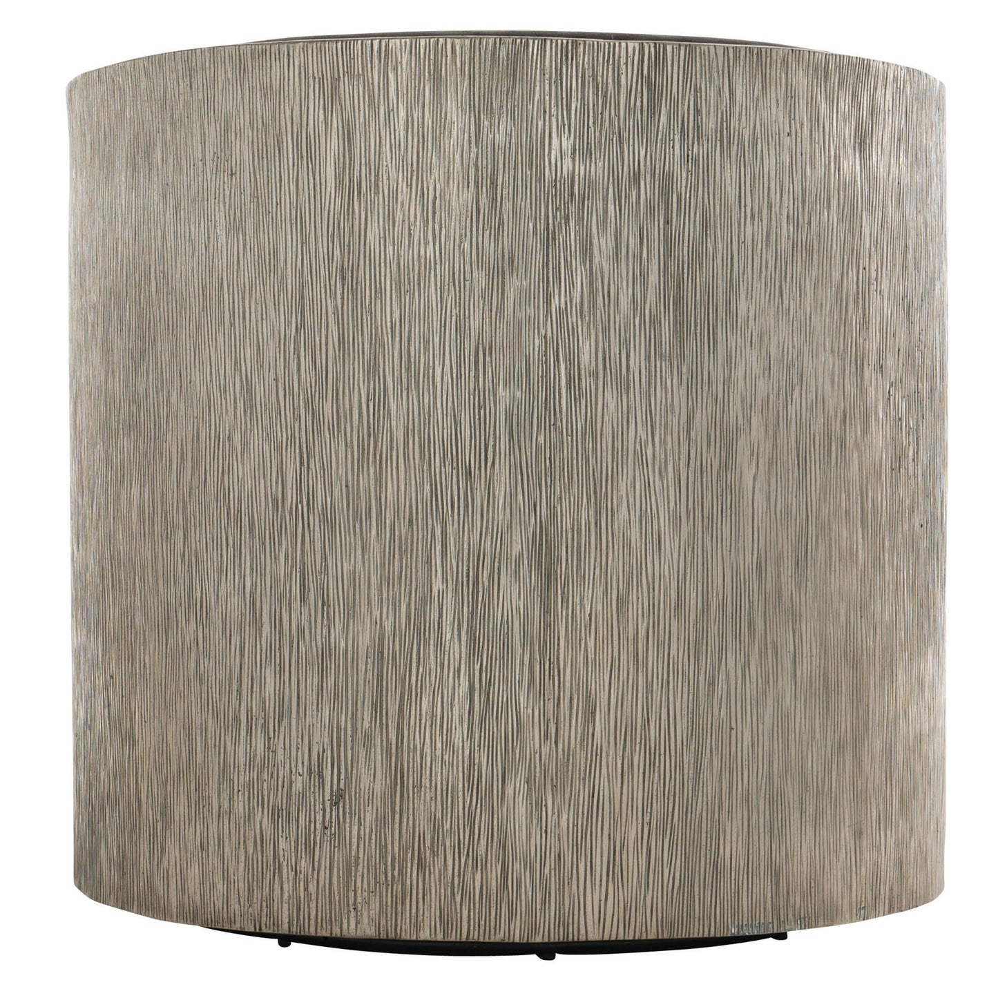 Eliot Burnished Aluminum/Grey Fabric Swivel Chair - Ornate Home