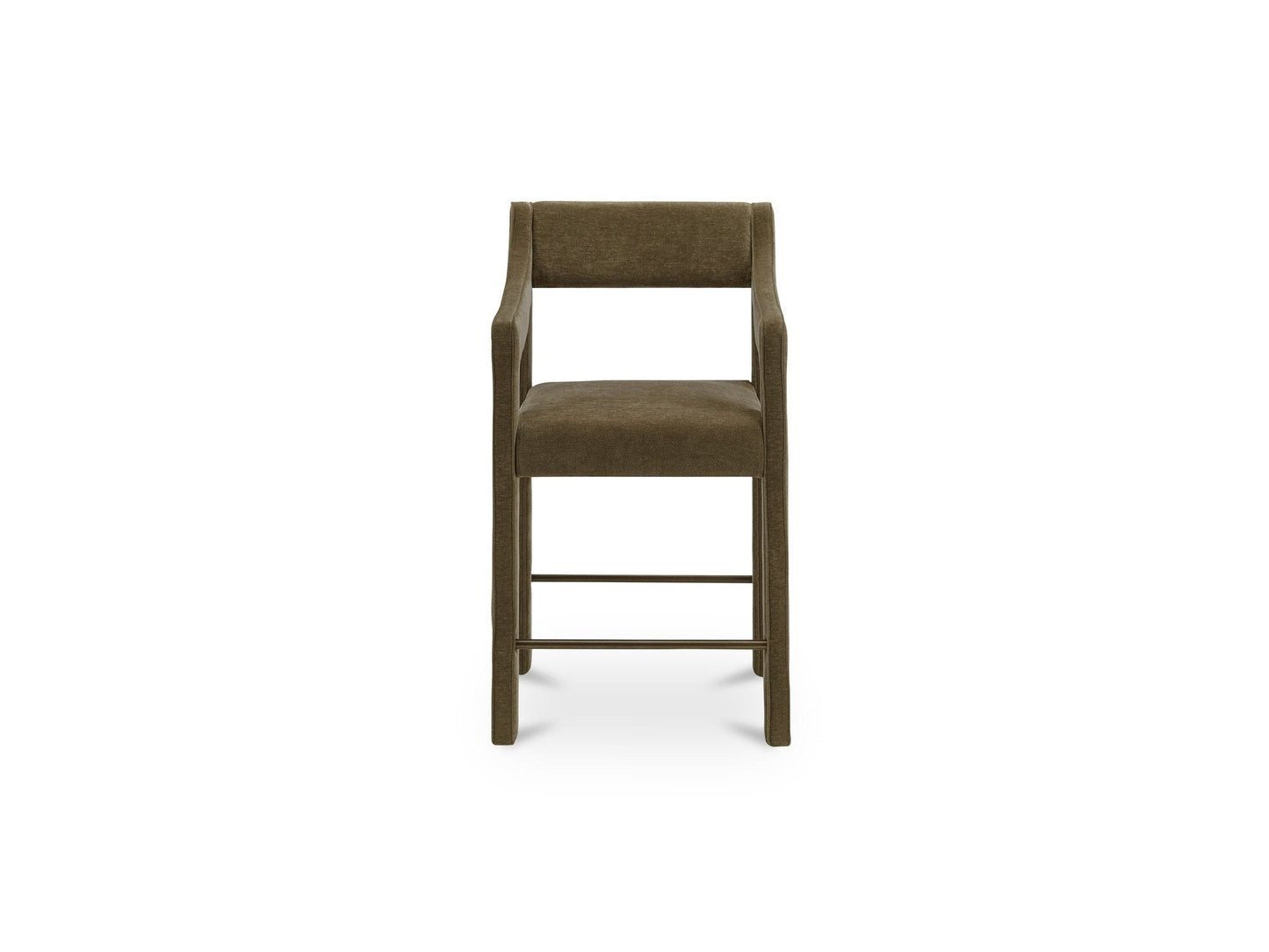 Elise Cedar Green Counter Stool - Ornate Home
