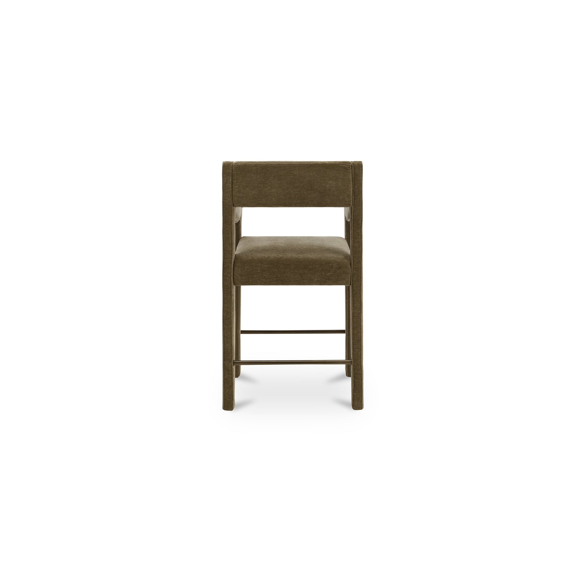 Elise Cedar Green Counter Stool - Ornate Home