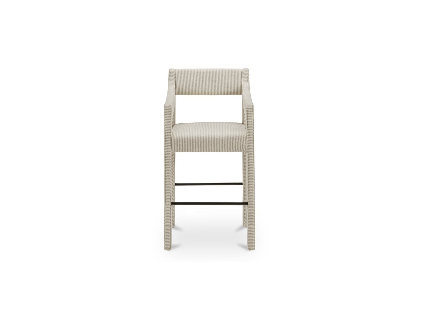 Elise Stripe Counter Stool - Ornate Home
