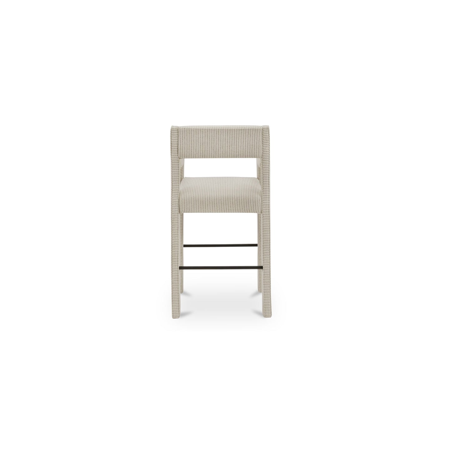 Elise Stripe Counter Stool - Ornate Home