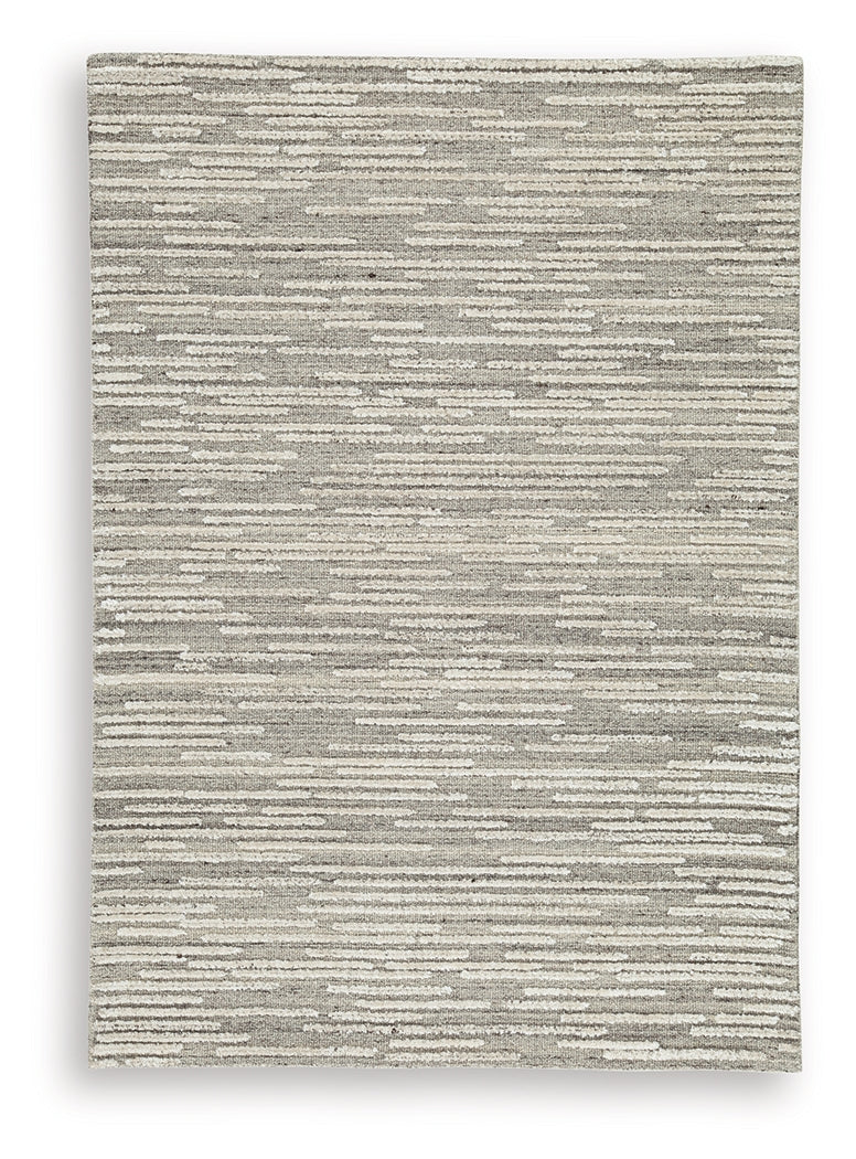 Eljory Gray Medium Rug- Viva Furn