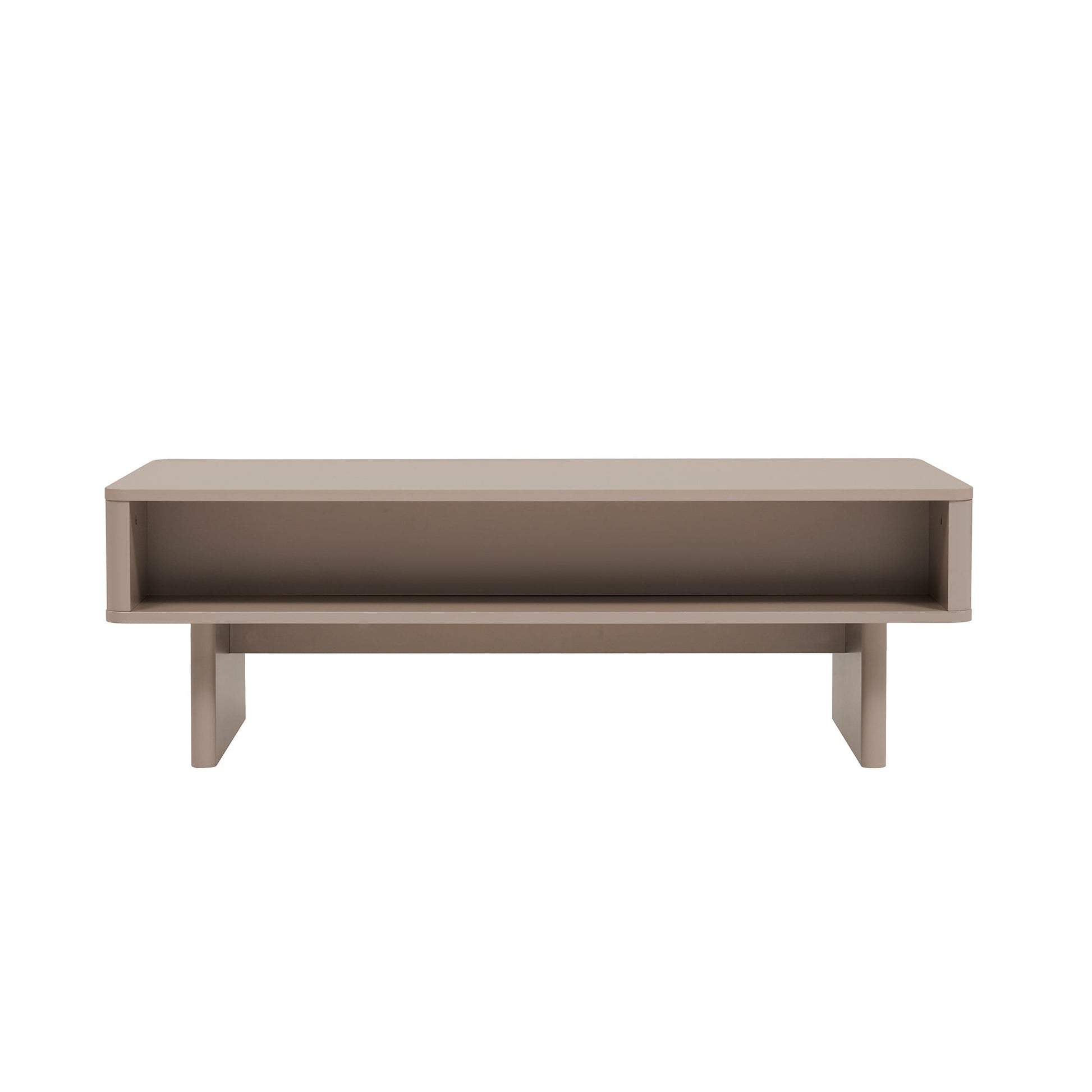 Ella 47.2" Coffee Table in Mocha - Ornate Home