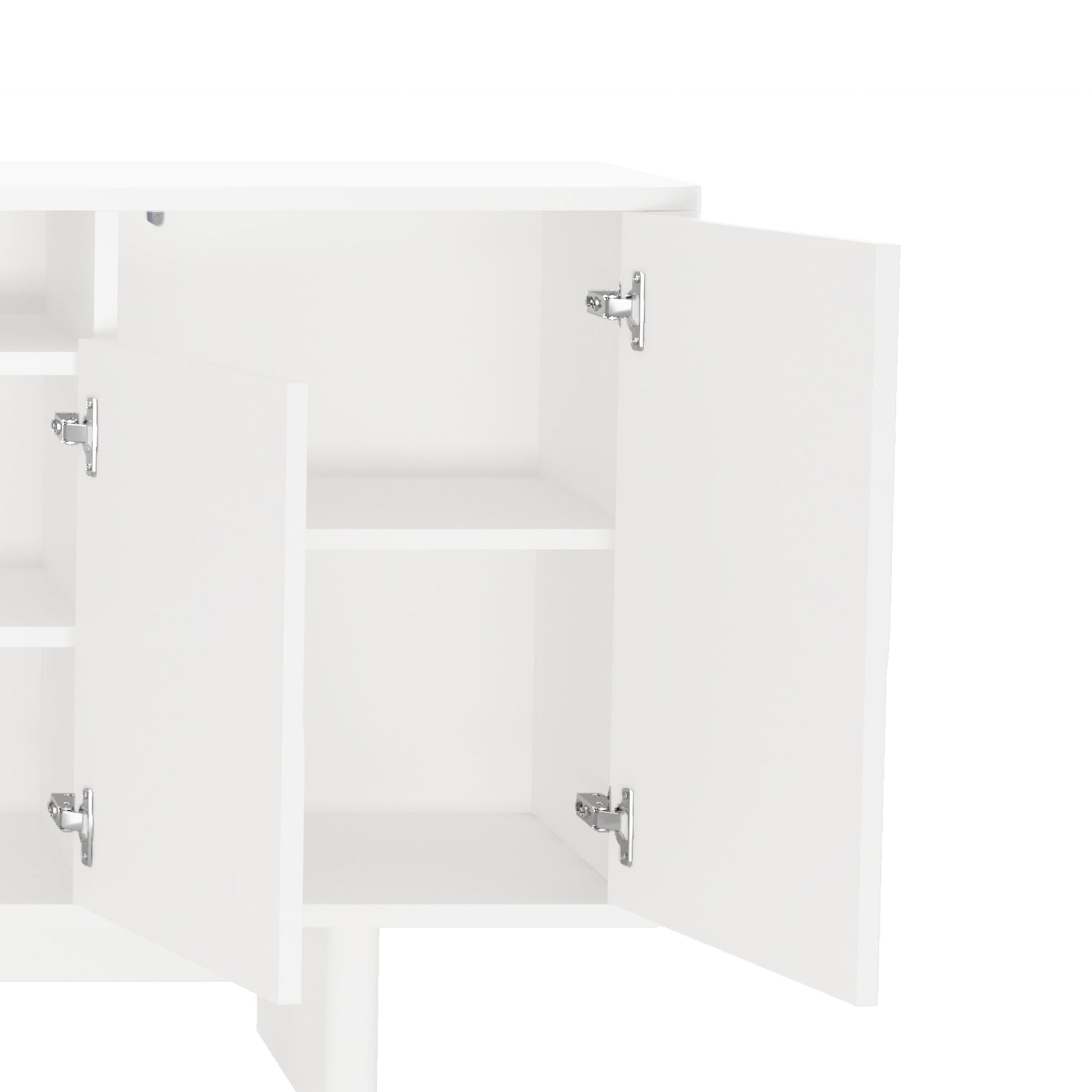 Ella 70.86" Sideboard in White - Ornate Home
